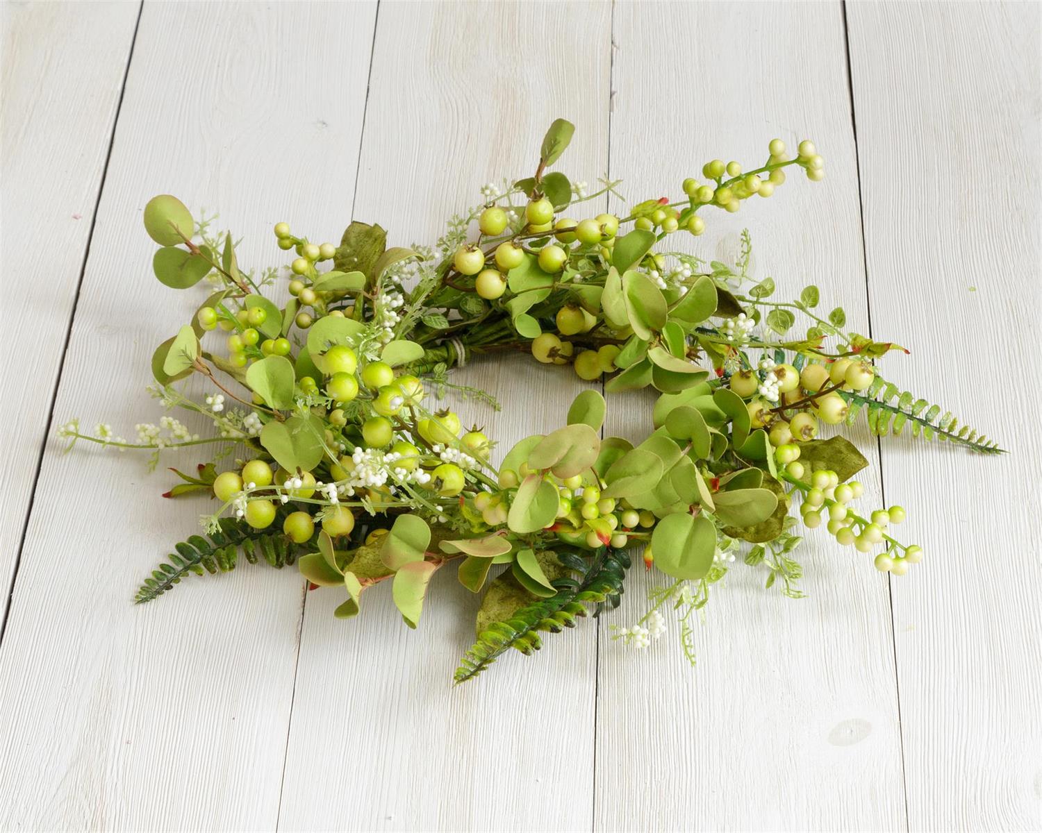 Candle Ring - Asstd Berries, Asst Foliage