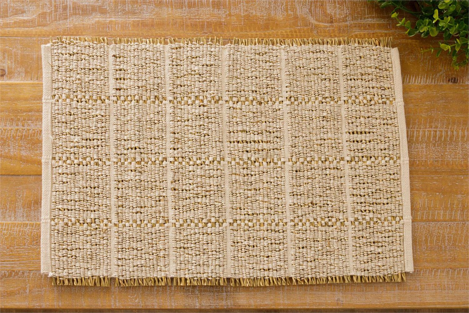 Cotton And Seagrass Placemat