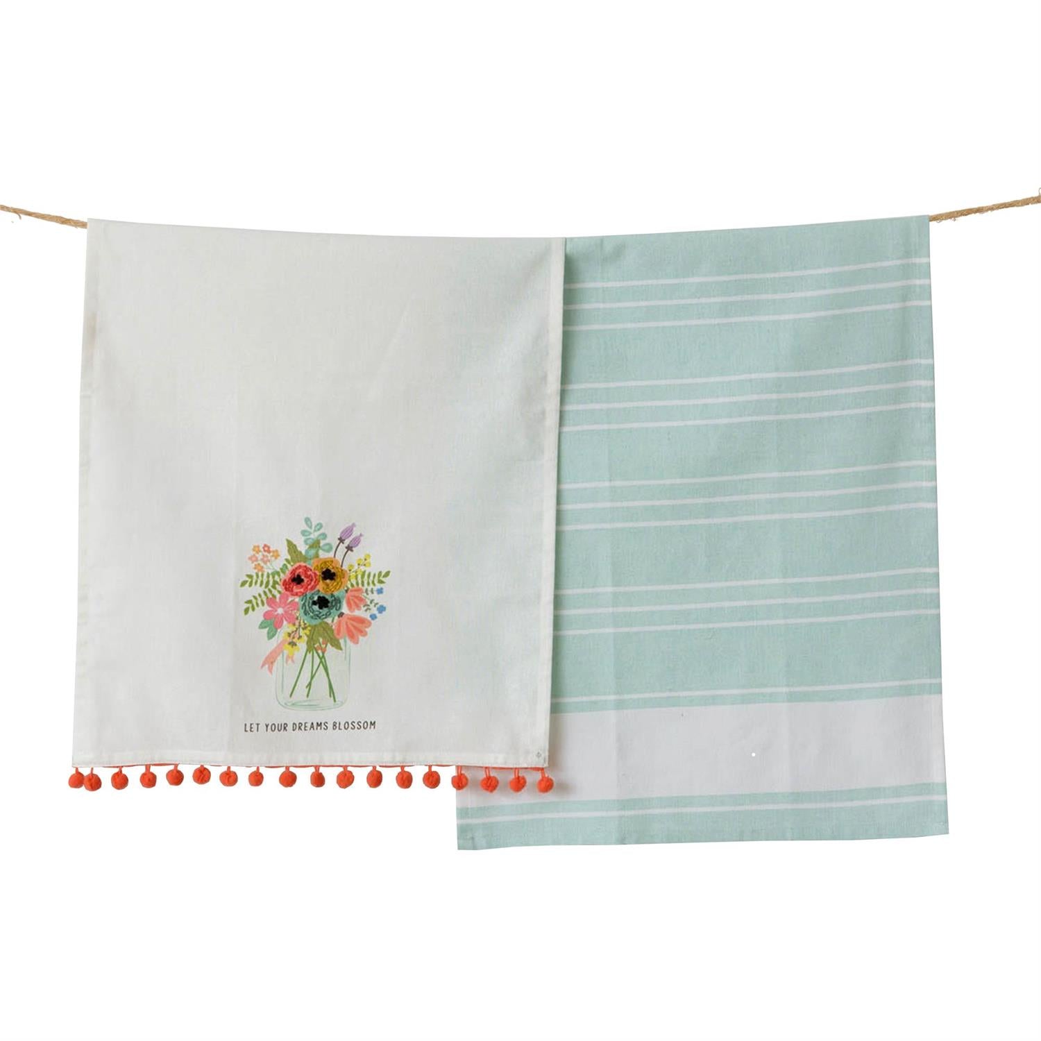 Tea Towels - Let Your Dreams Blossom
