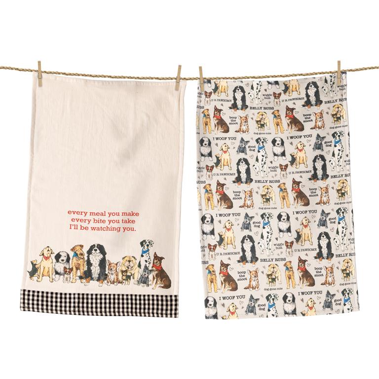 Tea Towels - Asstd Dog Breeds
