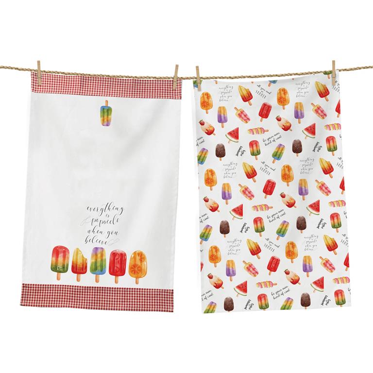 Tea Towels - Popsicles