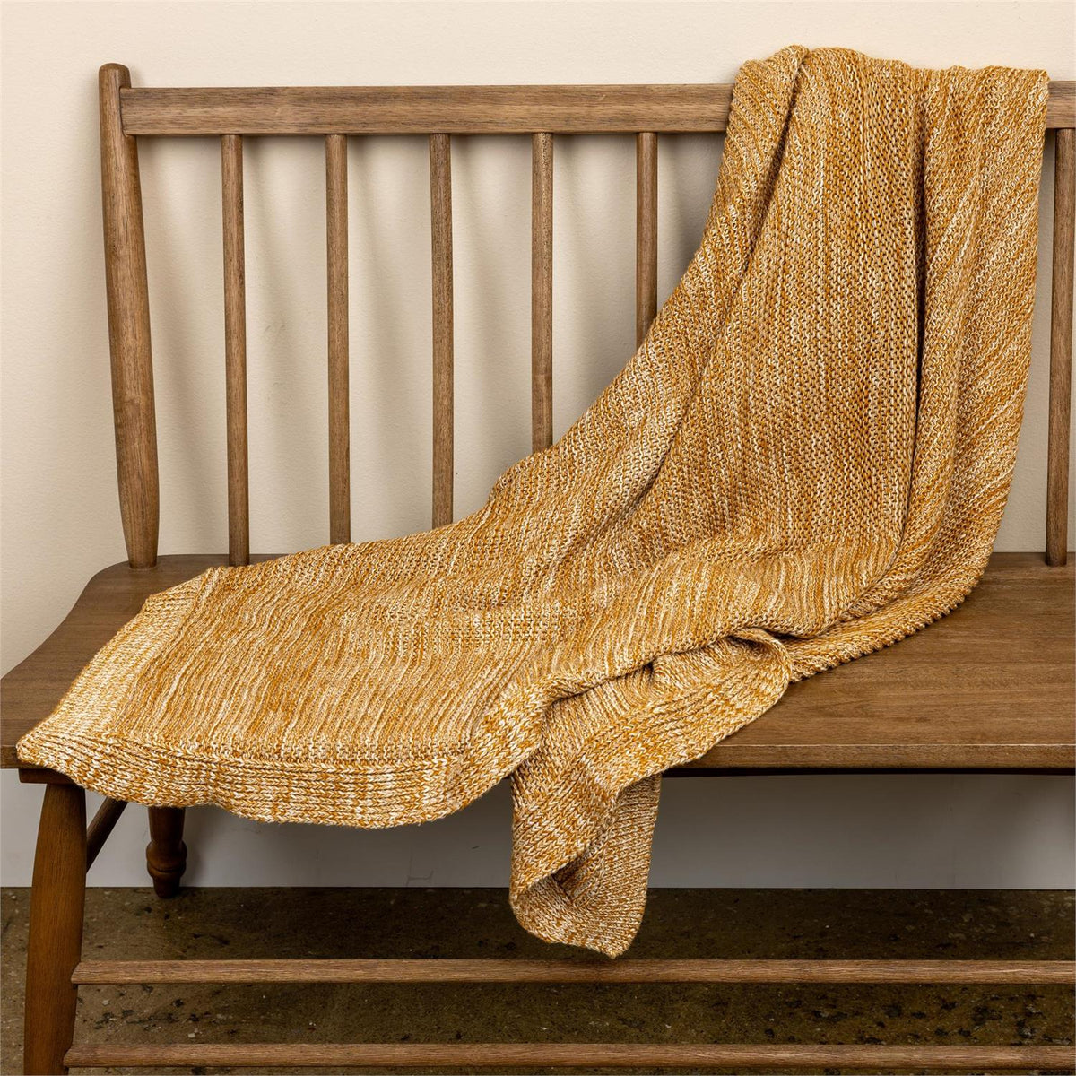 Terracotta Chambray Throw