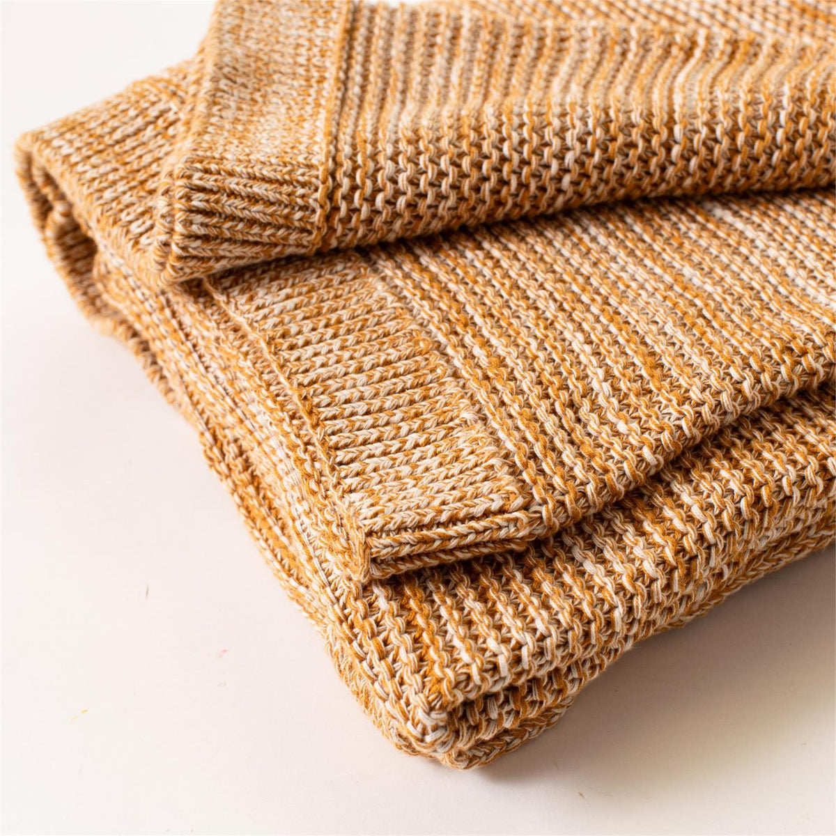 Terracotta Chambray Throw