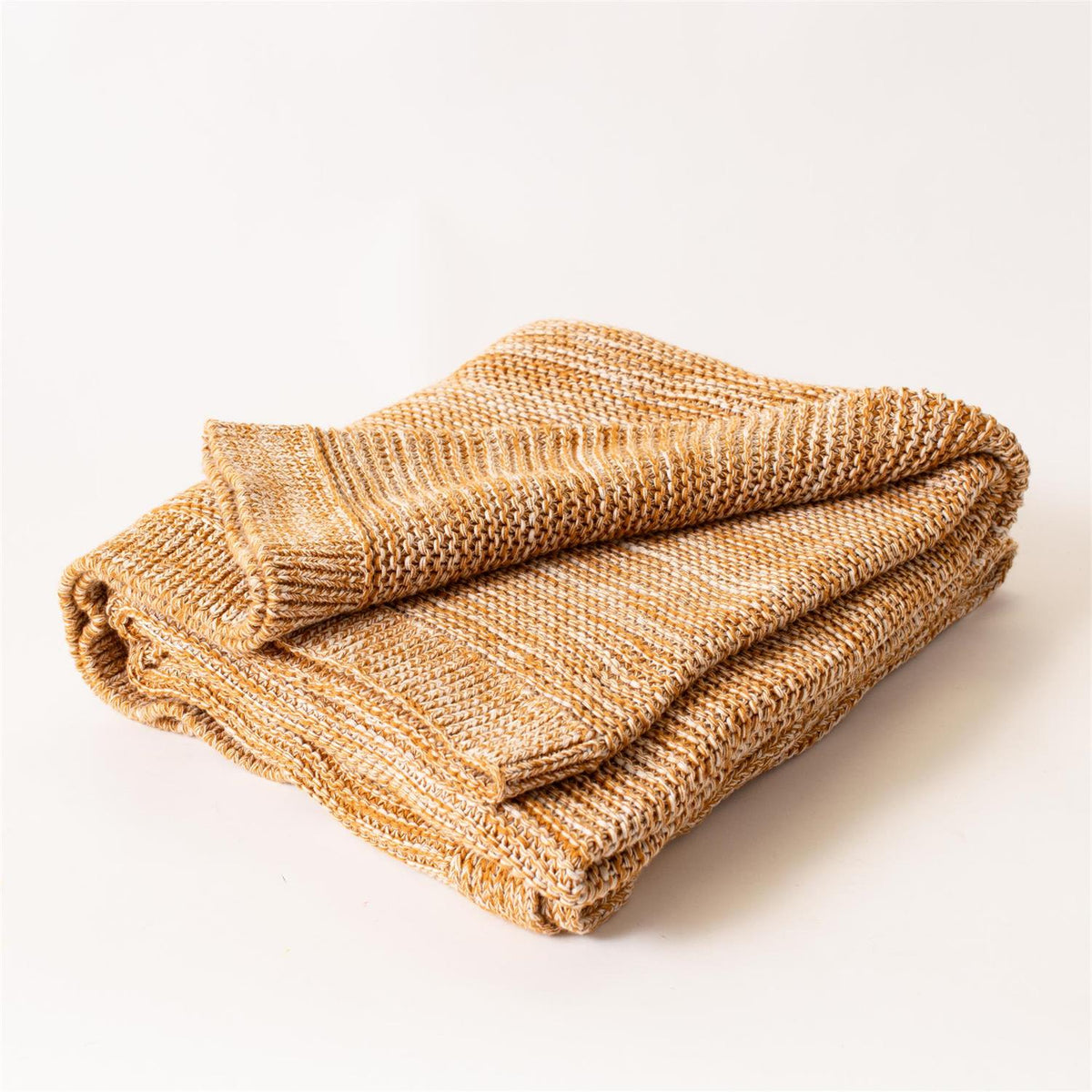 Terracotta Chambray Throw