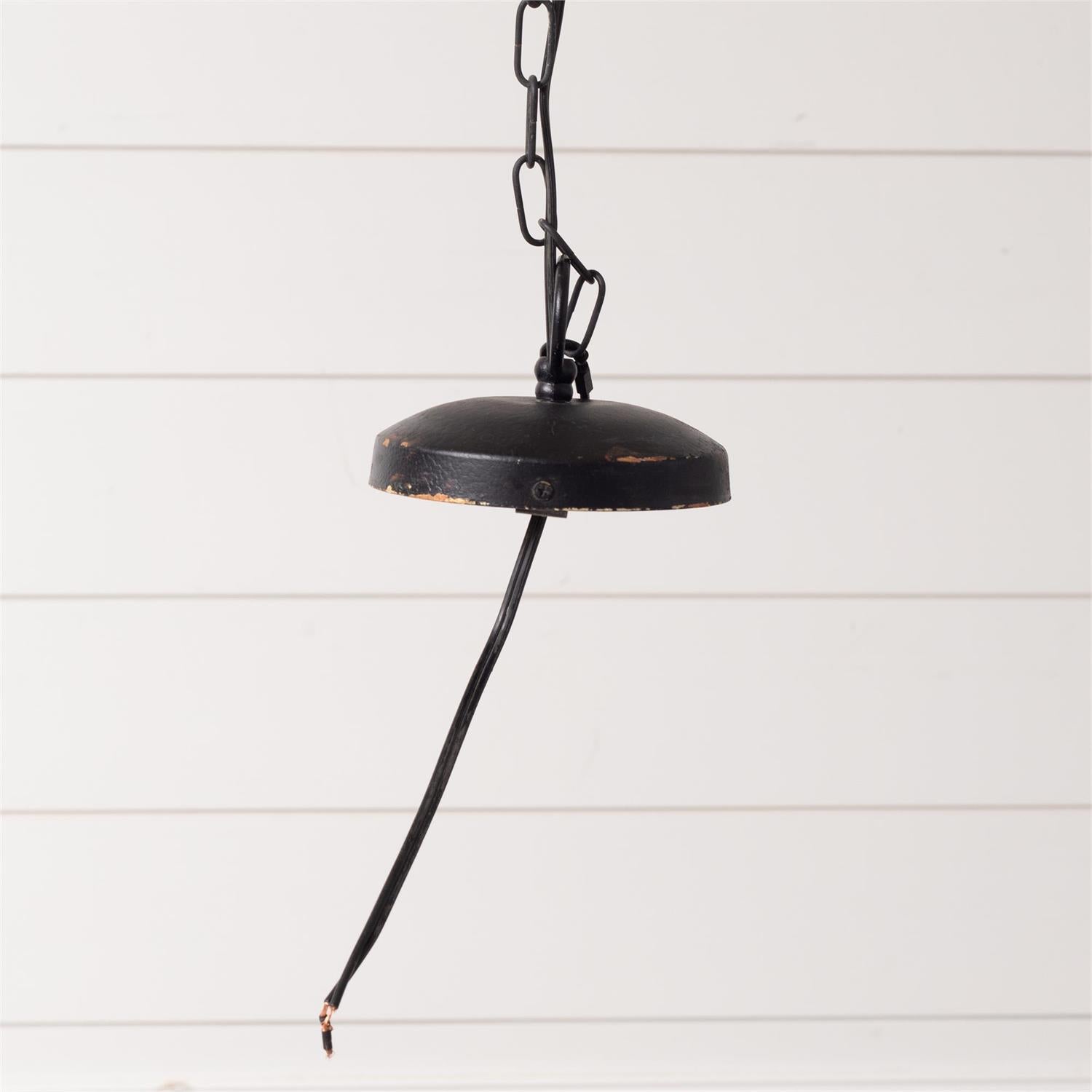 Chippy Black Pendant Light