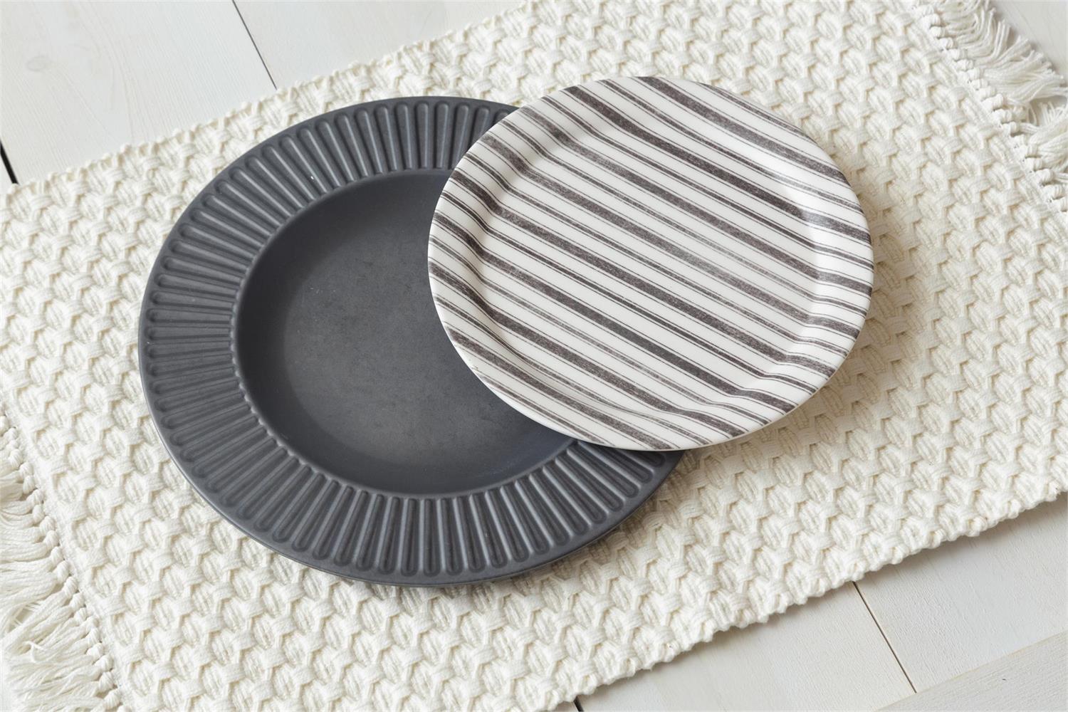 Melamine Charger - Slate Gray