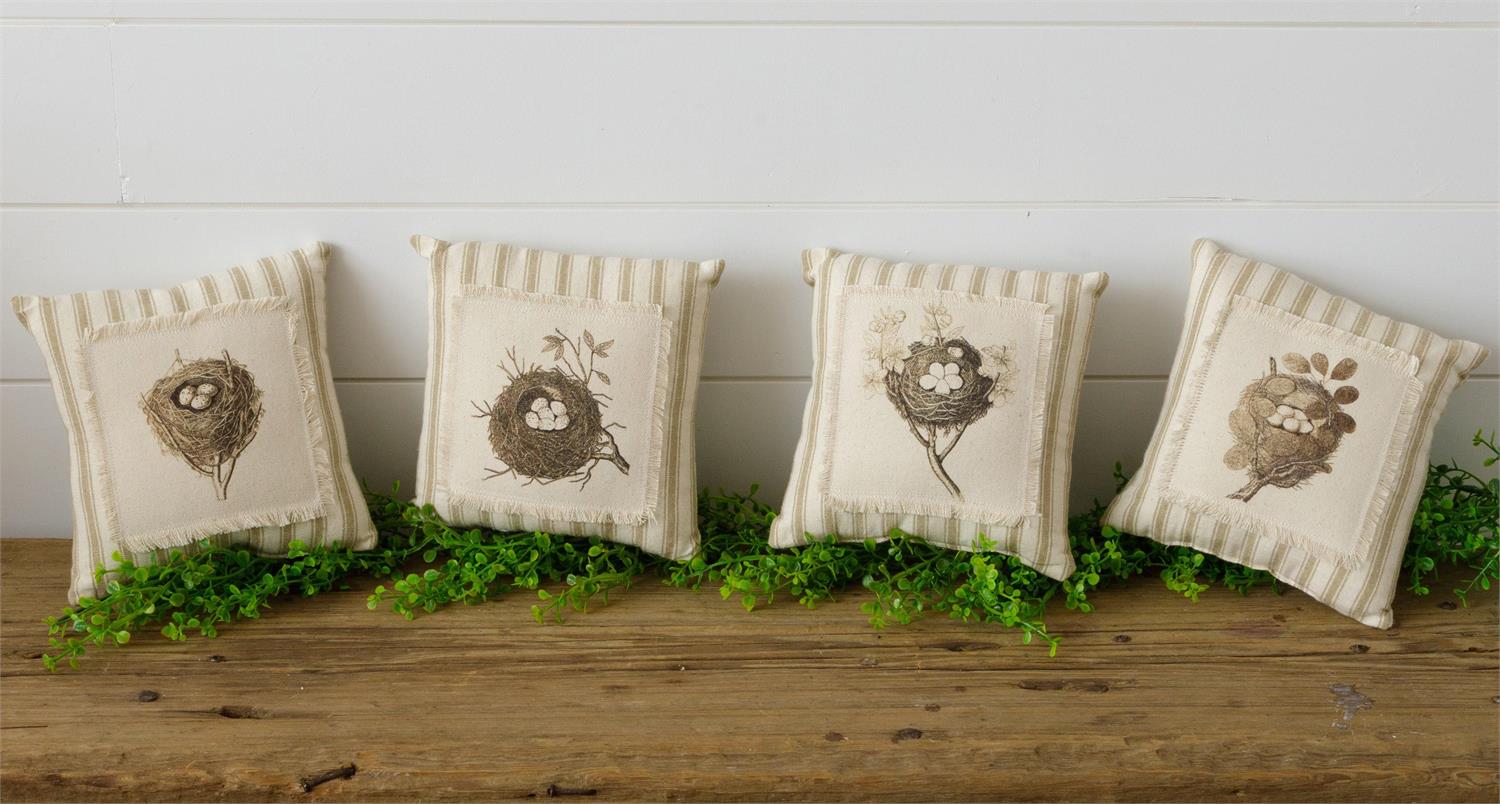 Botanical Nest Mini Pillows (S/4)