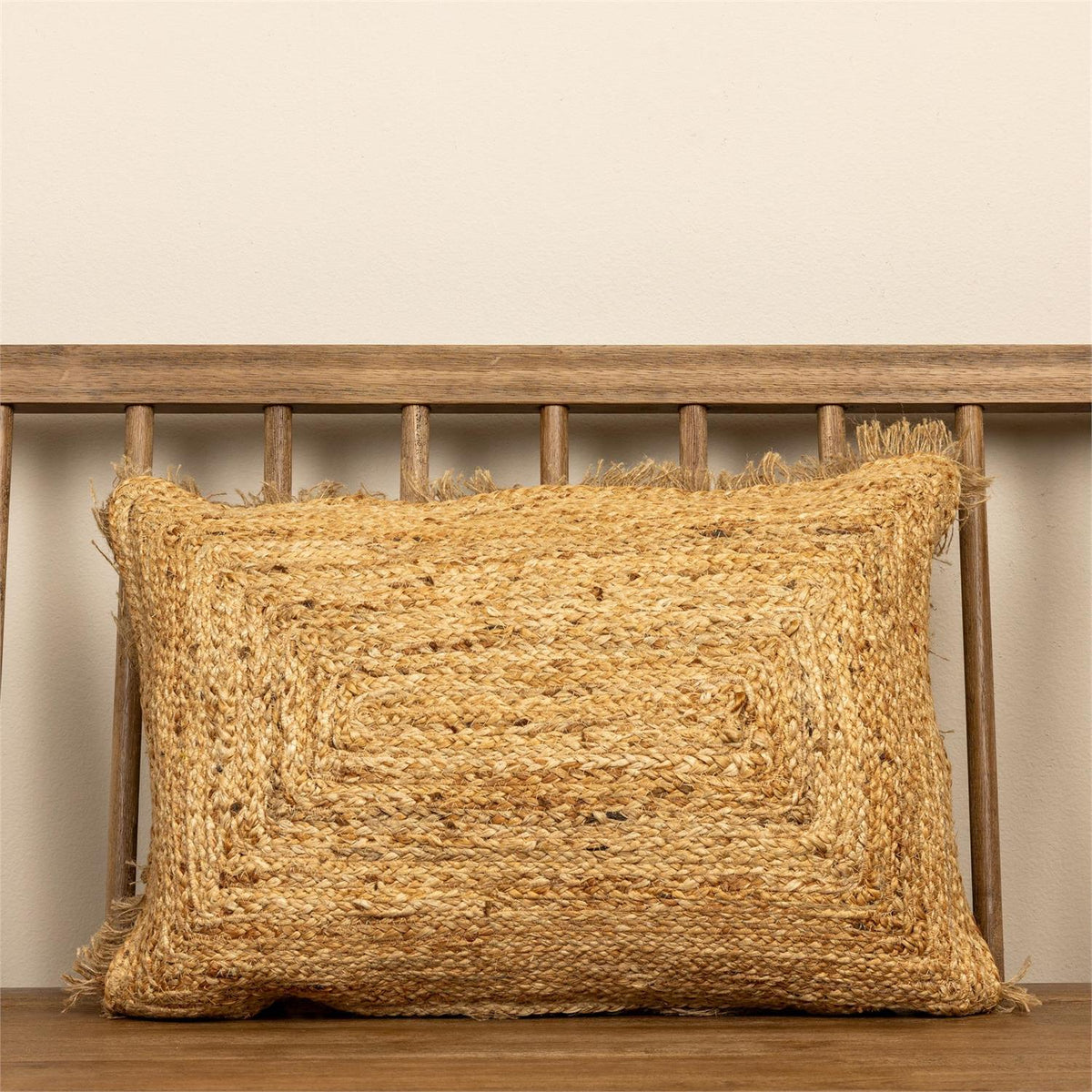 Earth Weave Jute Pillow