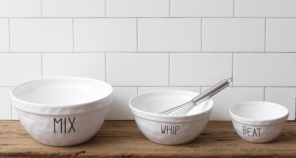Scripted Mixing Bowls (S/3)
