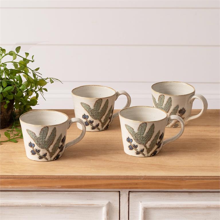 Botanical Mug (S/4)