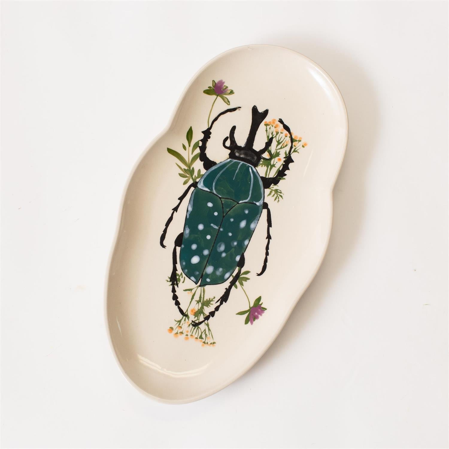 Botanical Beetles Platter