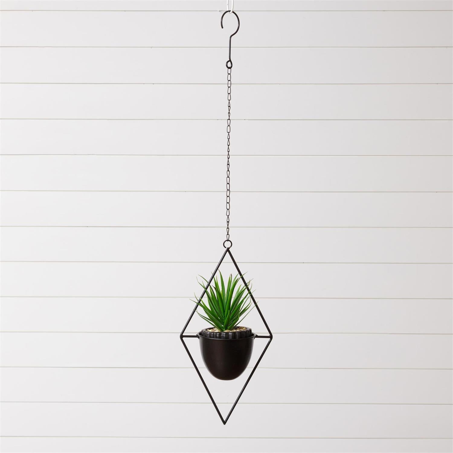 Hanging Diamond Planter