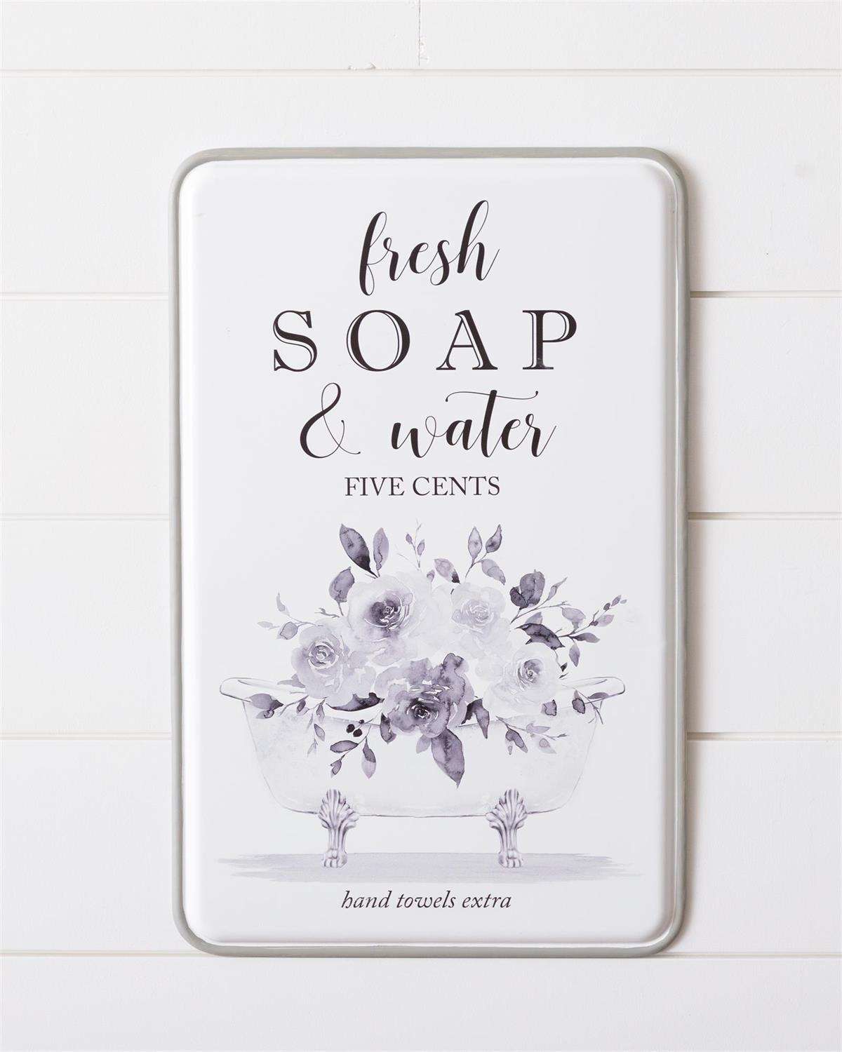 Sign - Fresh Soap