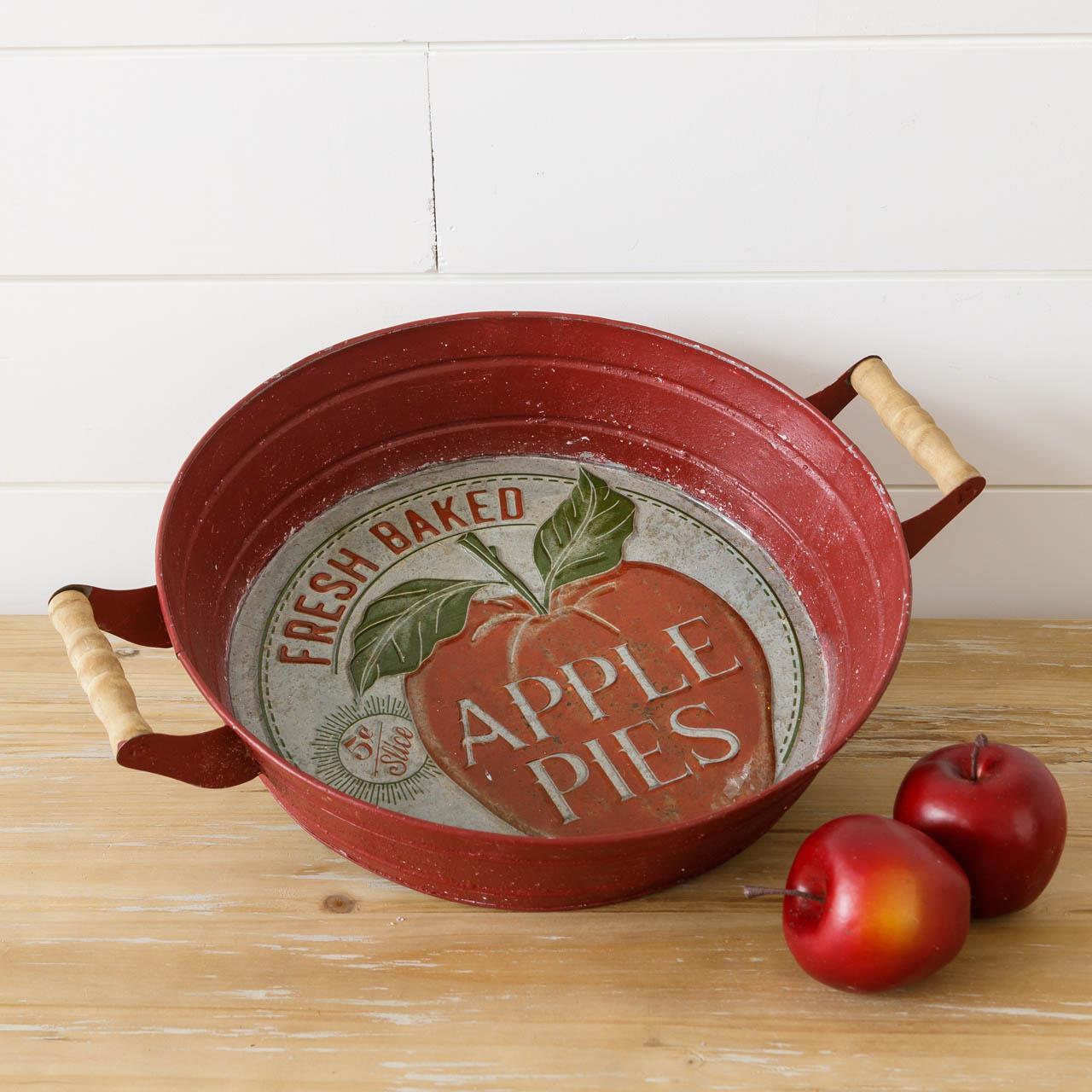 Embossed Tray - Fresh Baked Apple Pies