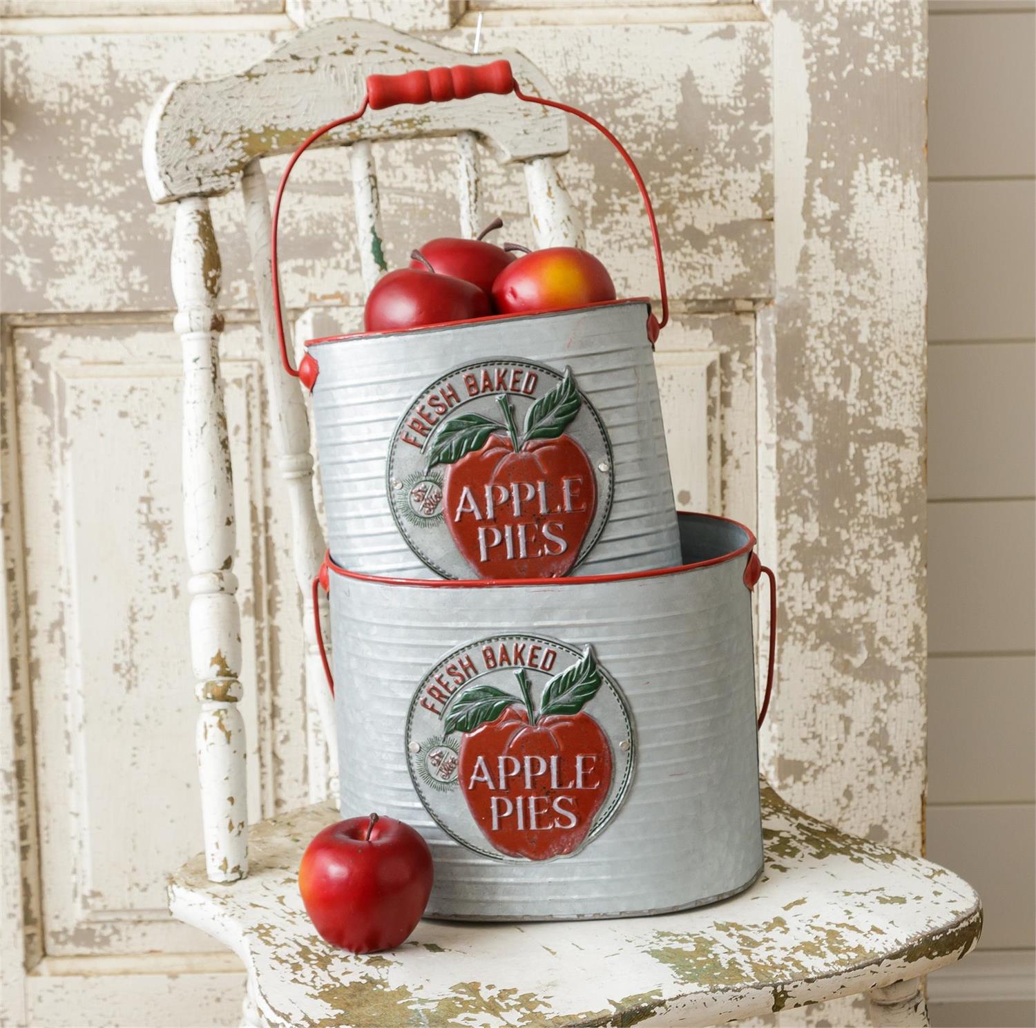 Nesting Tins - Fresh Baked Apple Pies