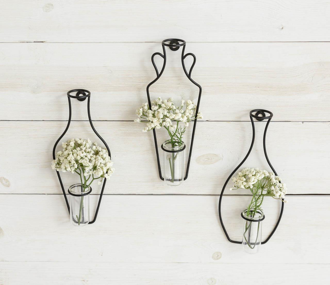 Wall Hanging Stem Vases