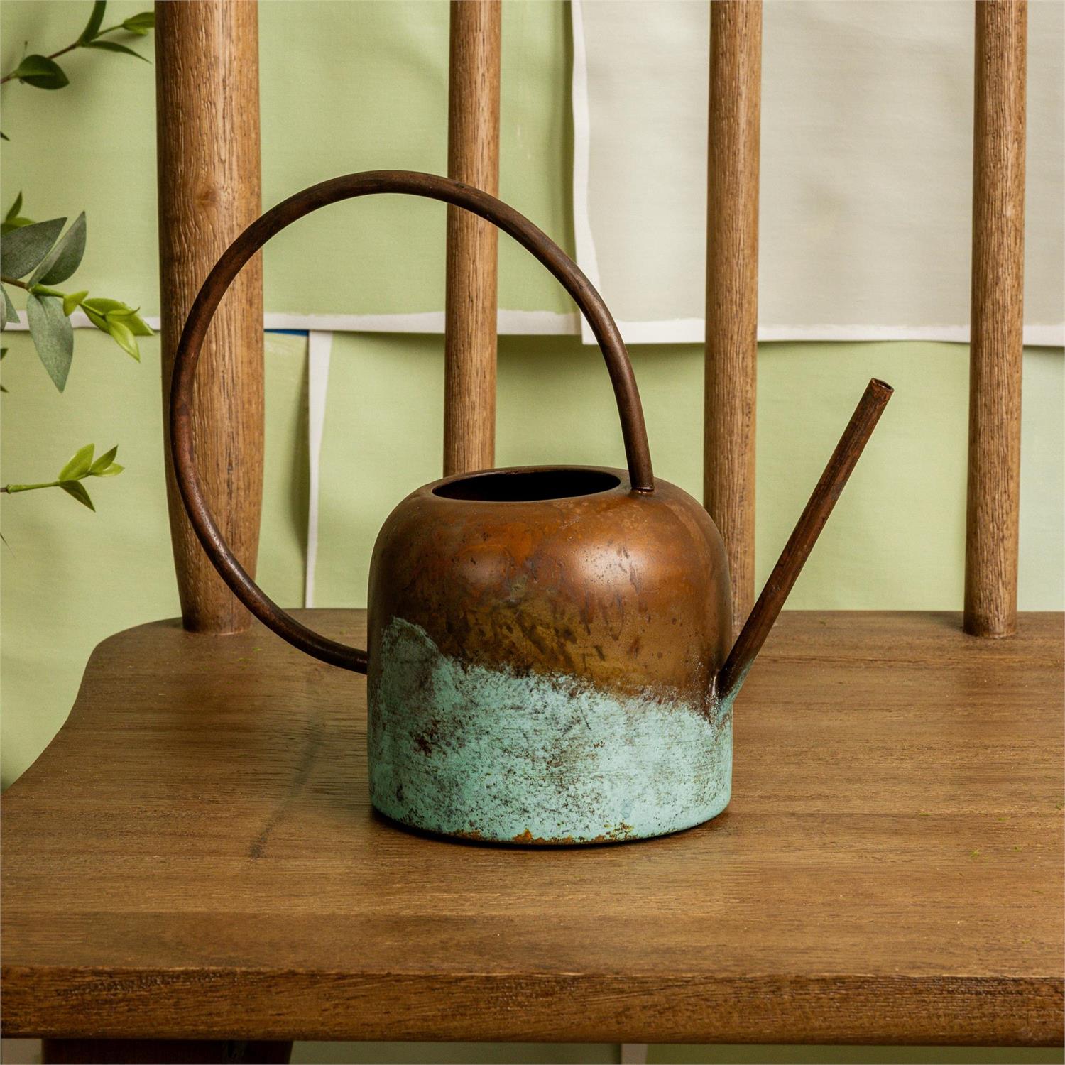 Tarnished Copper Watering Can