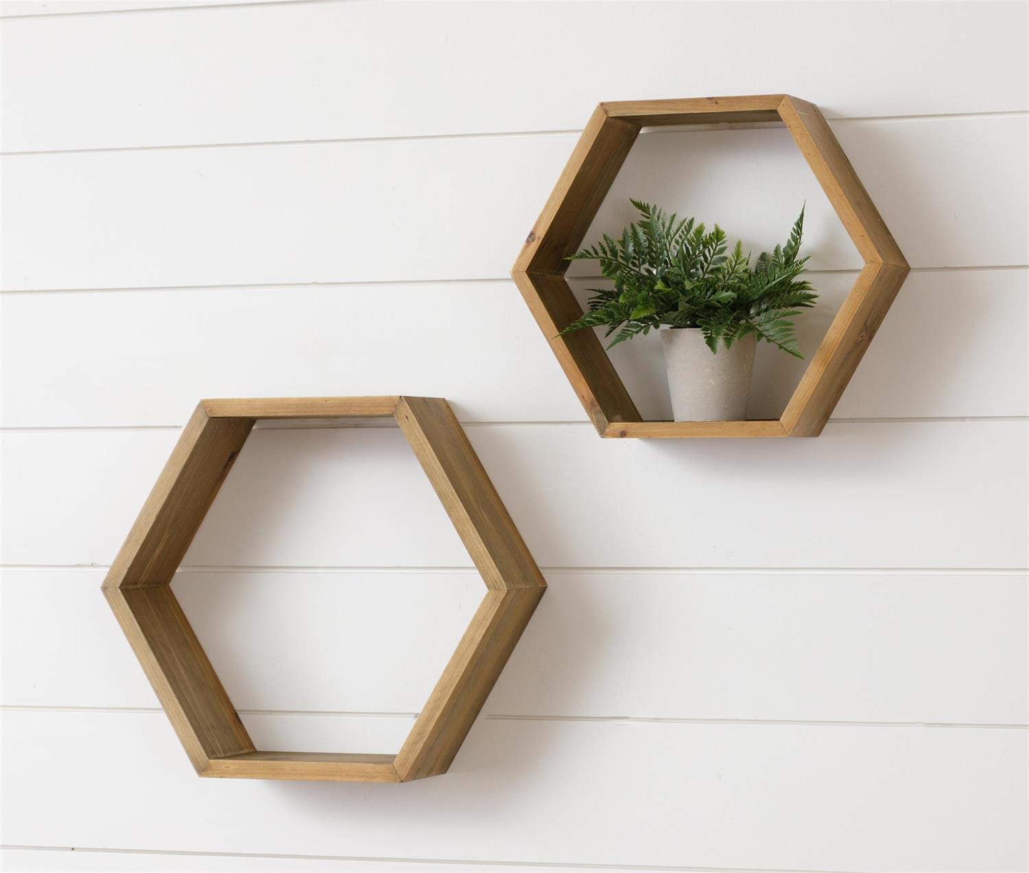 Honey Comb Shelves