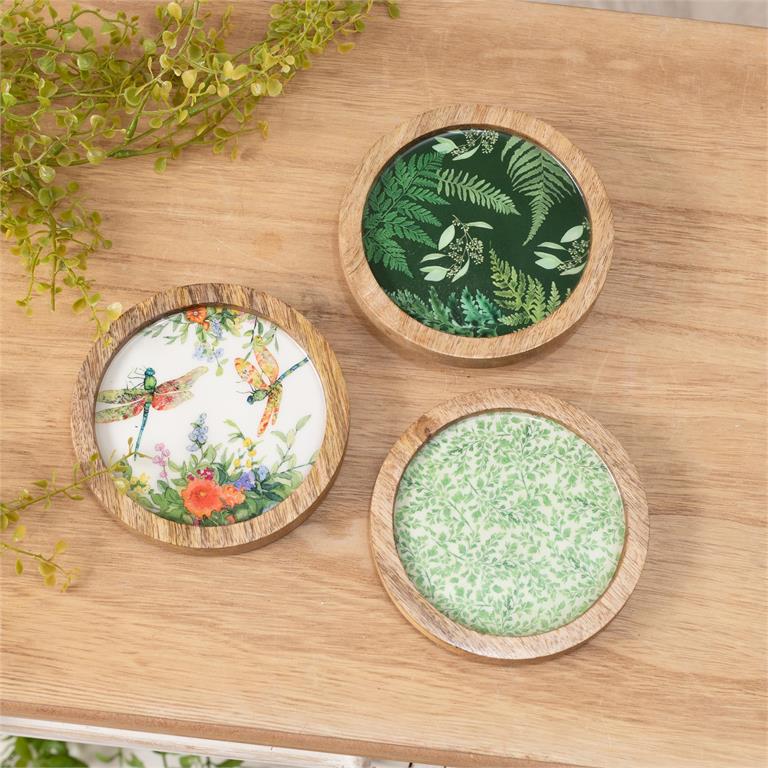 Trinket Trays - Fern and Dragonfly
