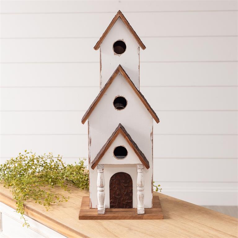 Three Story Bird House