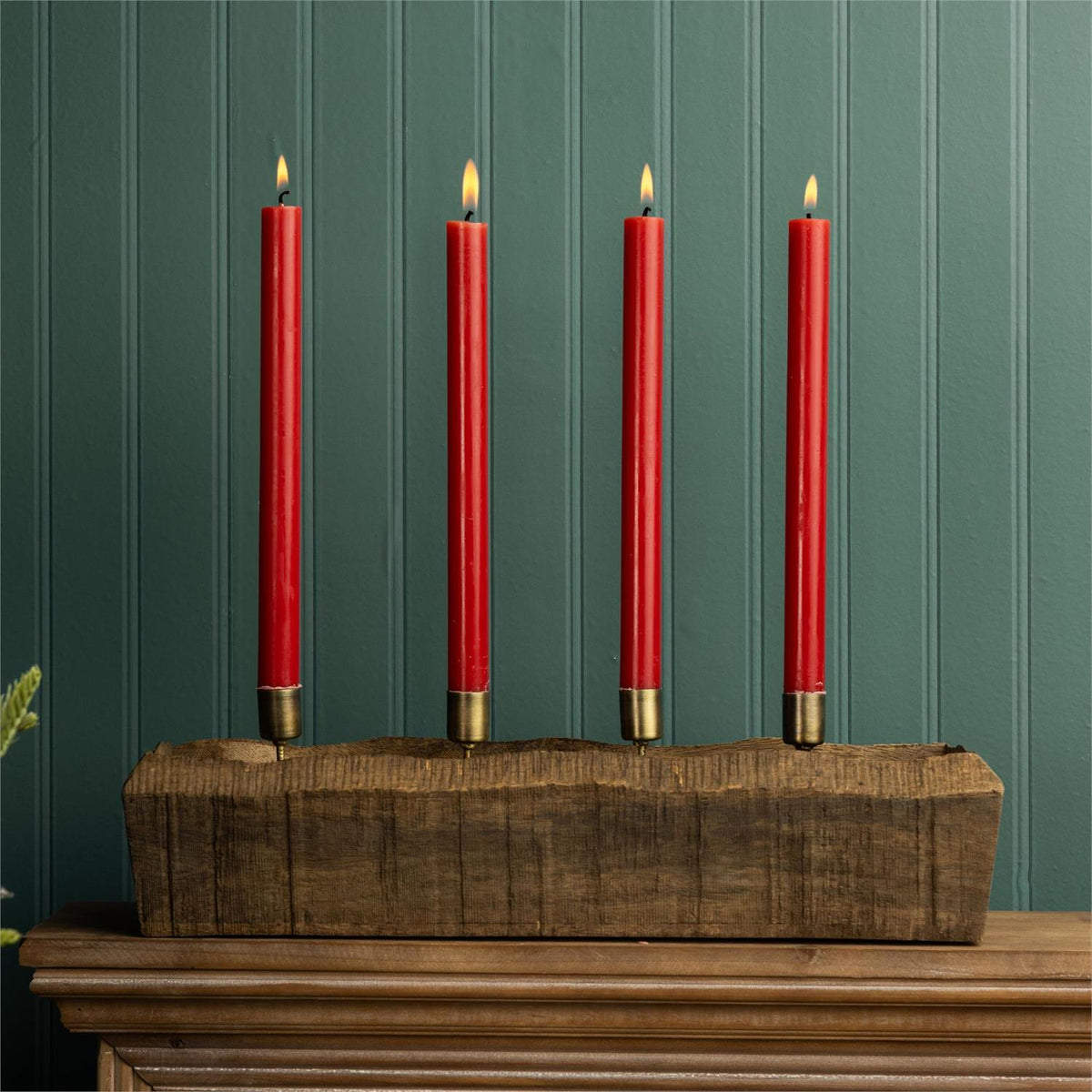 Woodland Taper Centerpiece