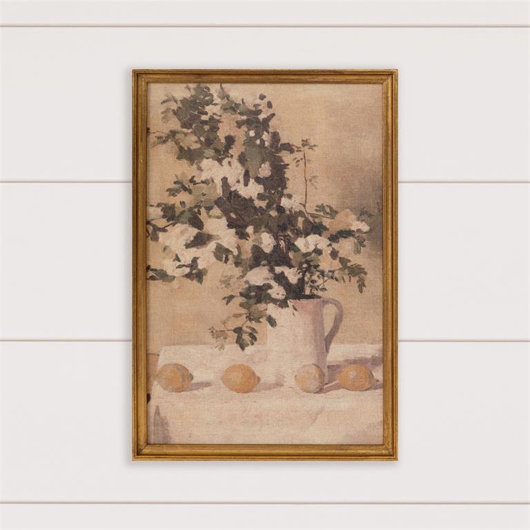 Framed Print - Still Life with Lemons