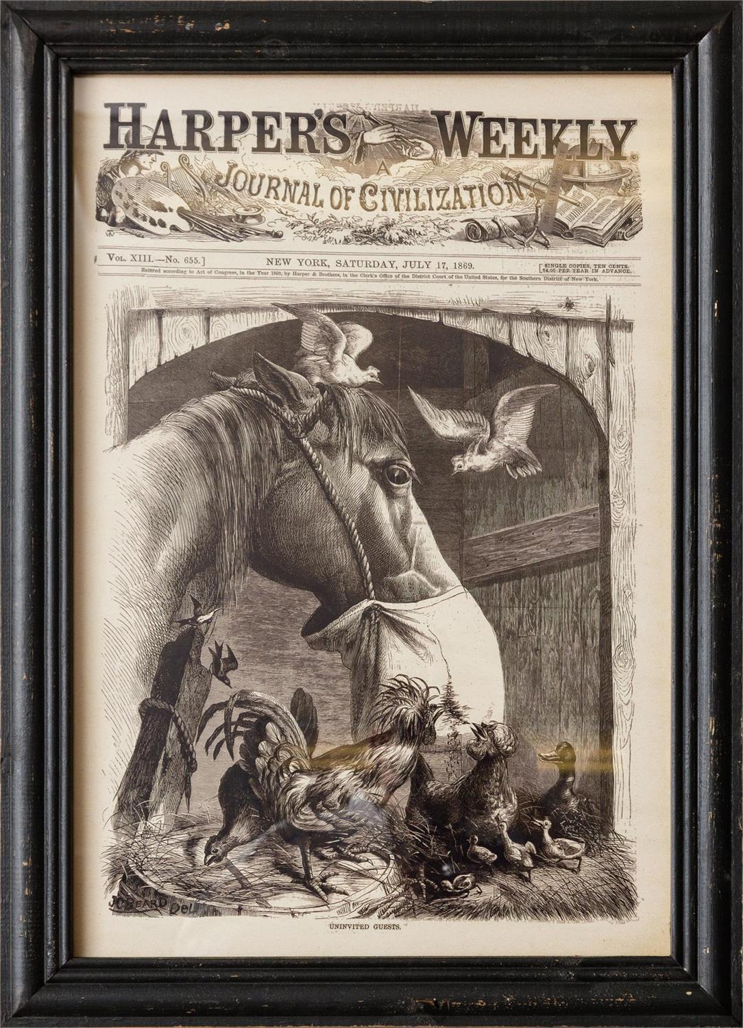 Framed Print - Harper's Weekly