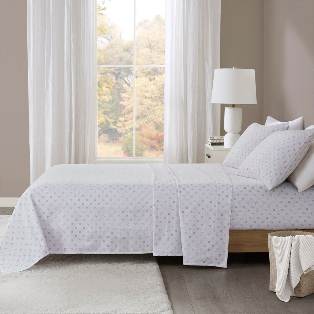 Oversized Flannel 4 Piece Sheet Set