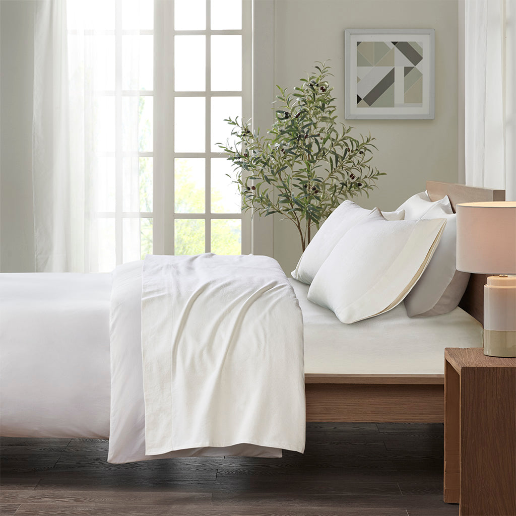 Cozy Flannel Printed Sheet Set