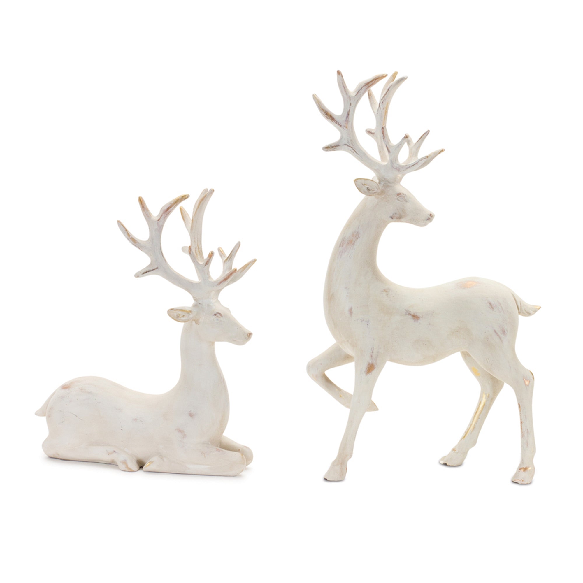Deer (2 Asst) 9"H, 13"H Resin
