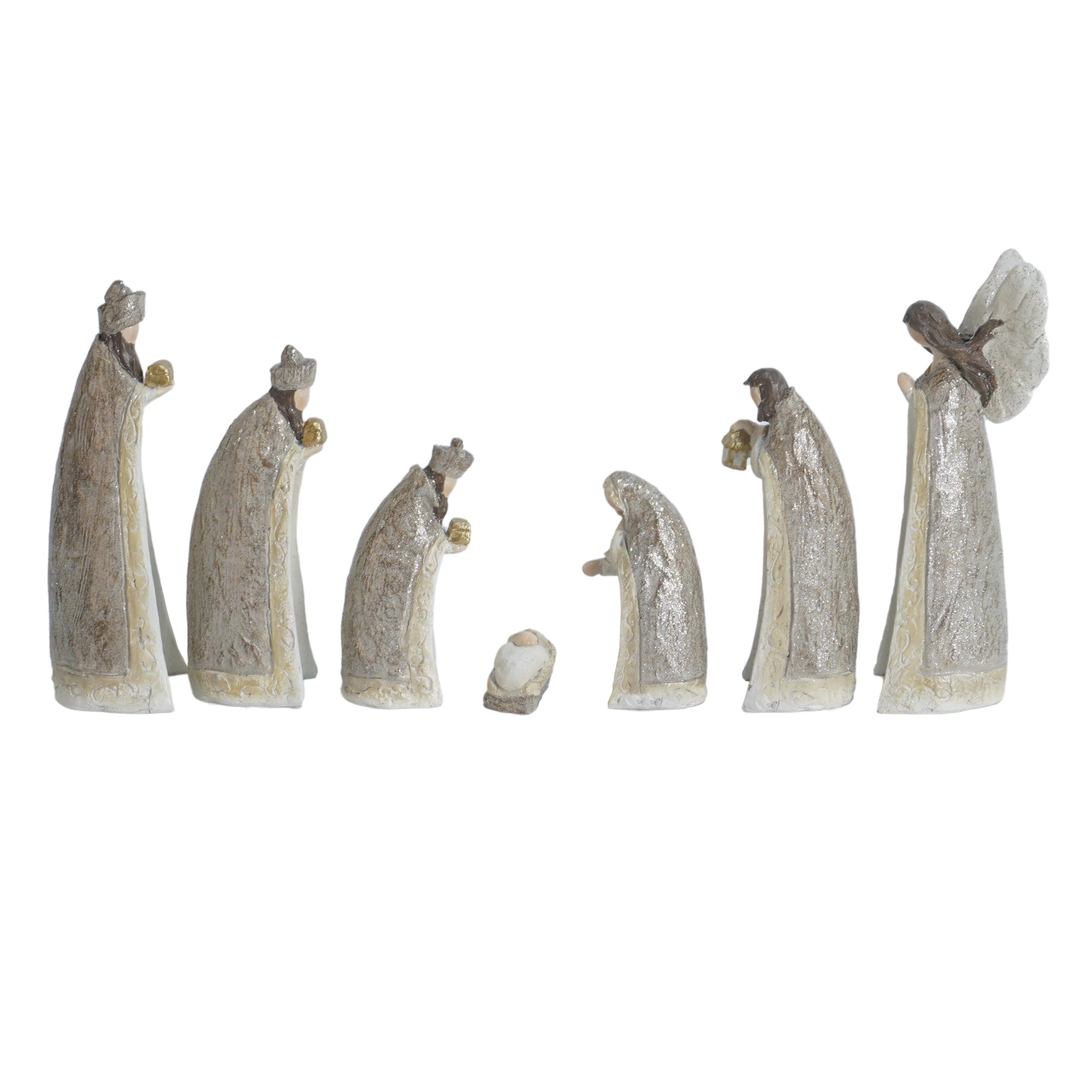 Nativity (Set of 7) 6”H Resin