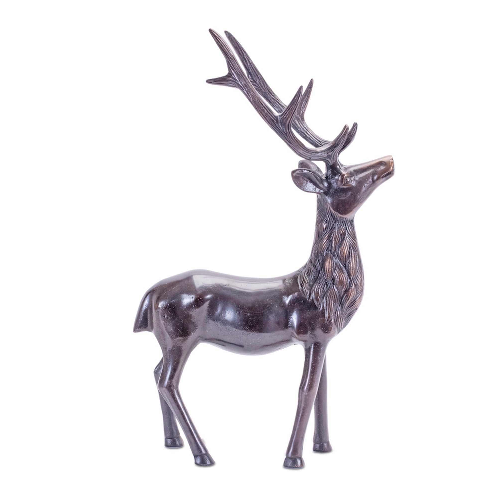 Deer 17.5”H Aluminum