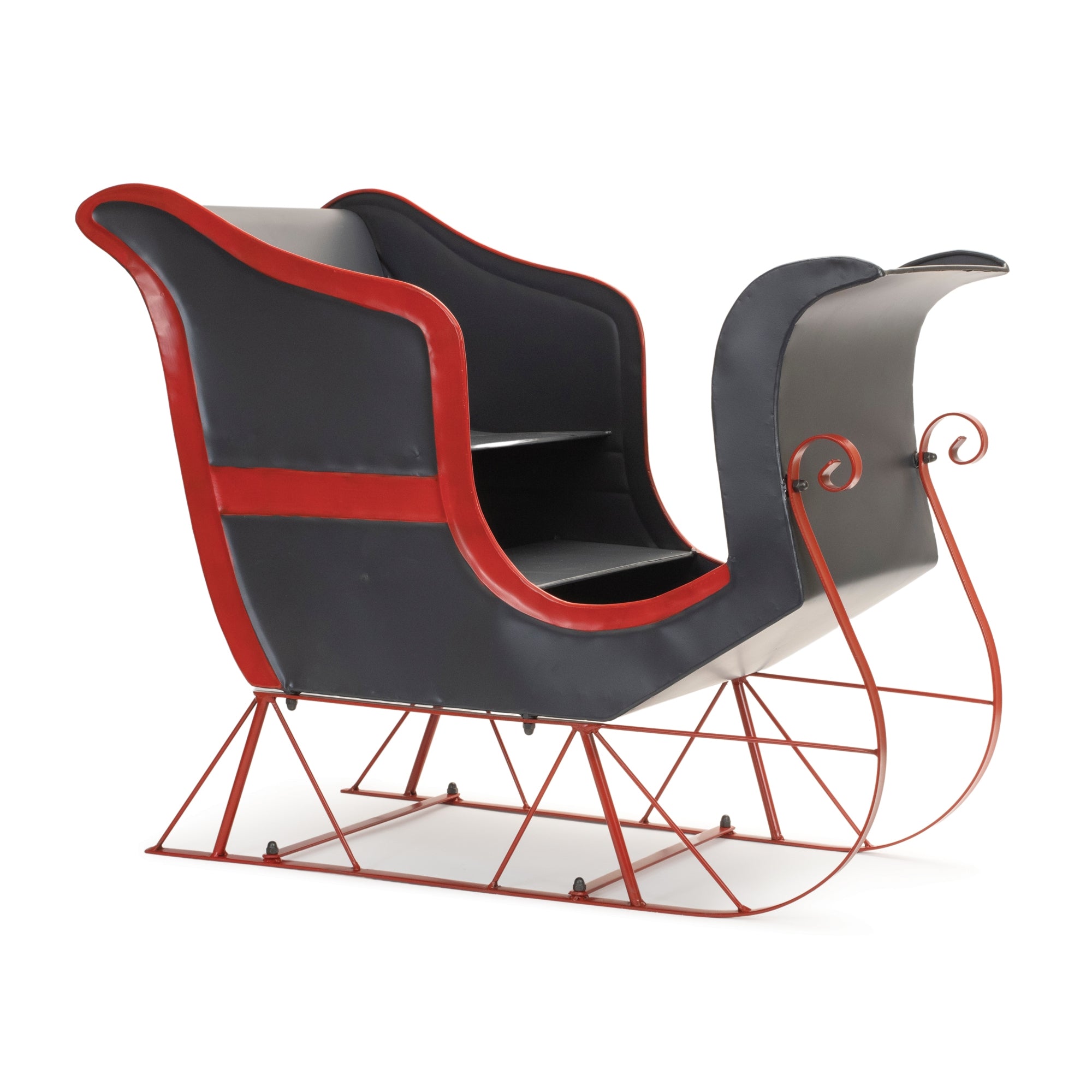 Sleigh 27.5"L x 22.5"H Iron