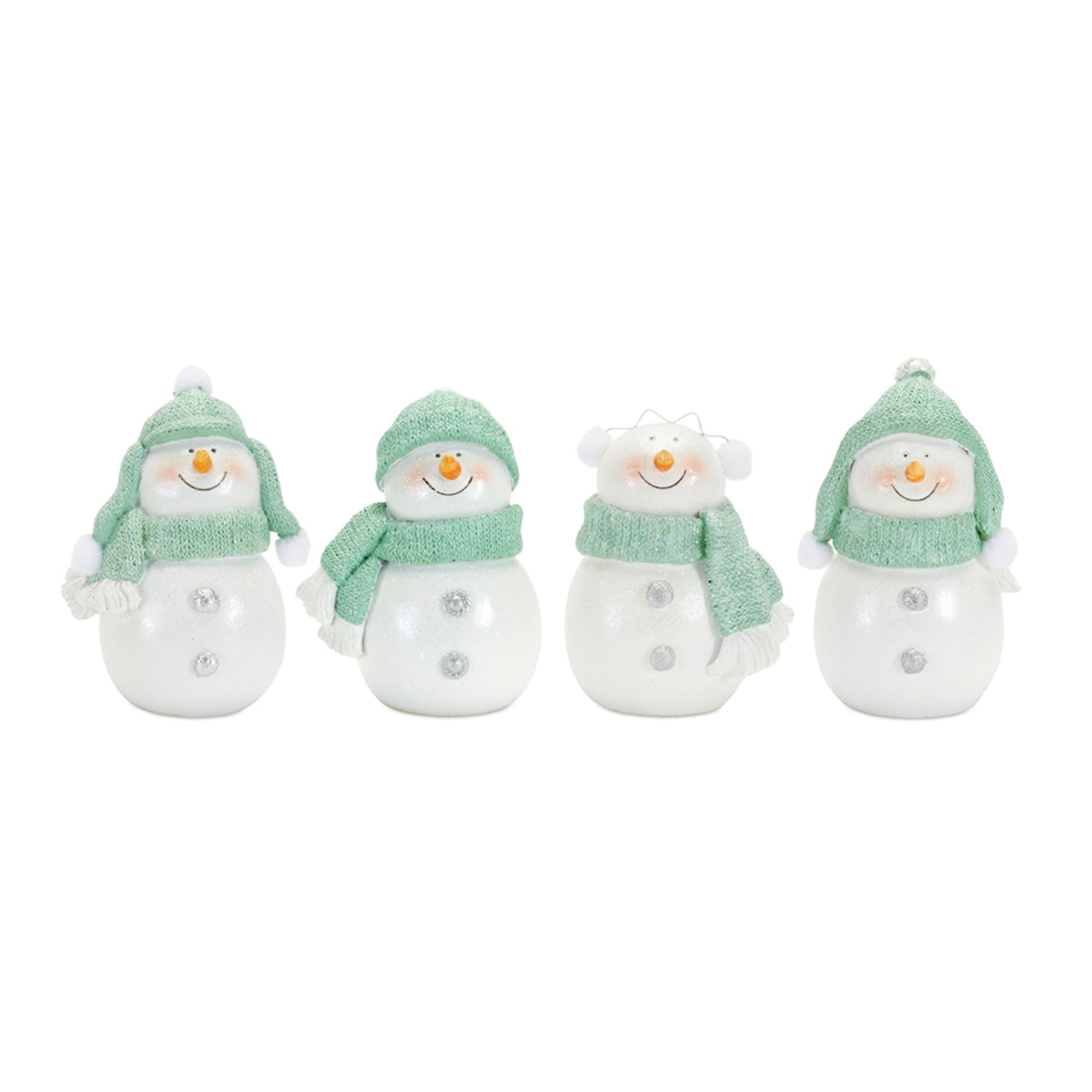 Snowman (4 Asst) 4.5”H Resin