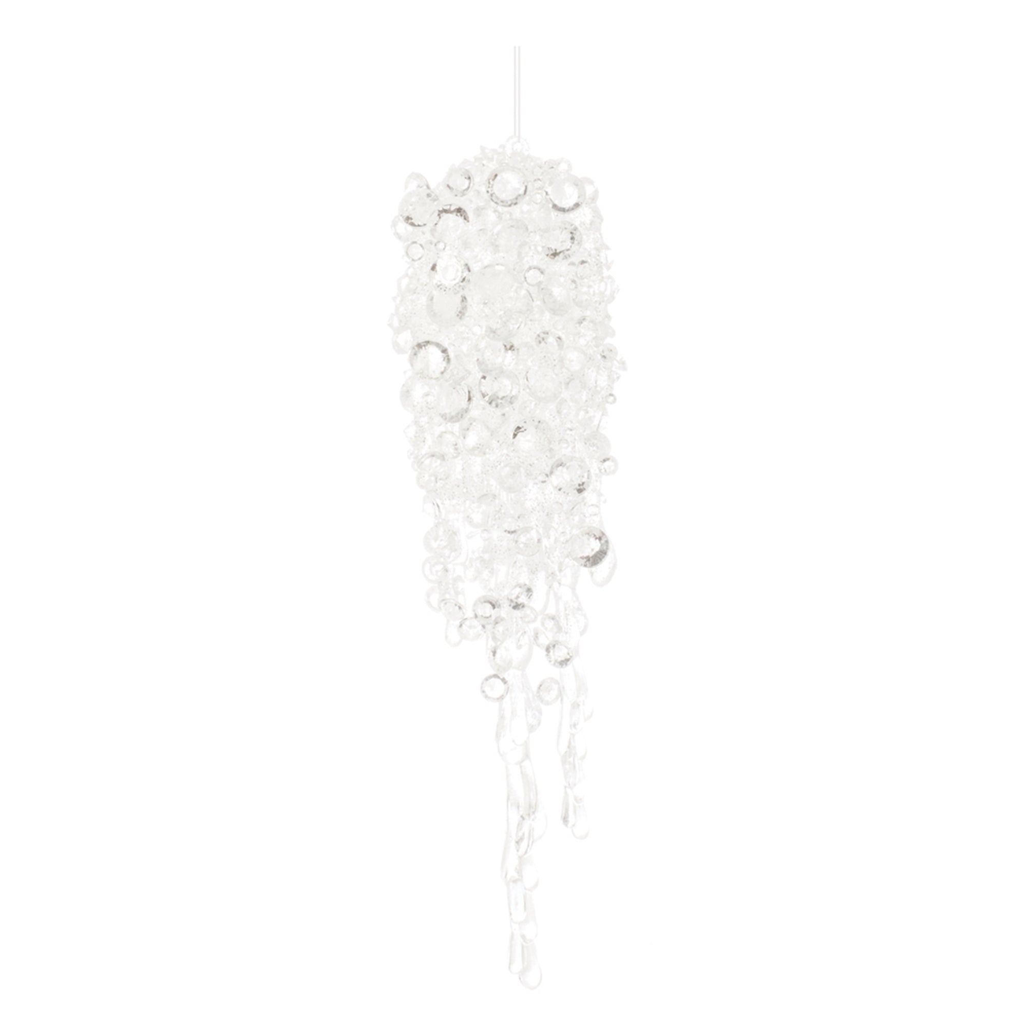 Ice Cluster Ornament 8”H