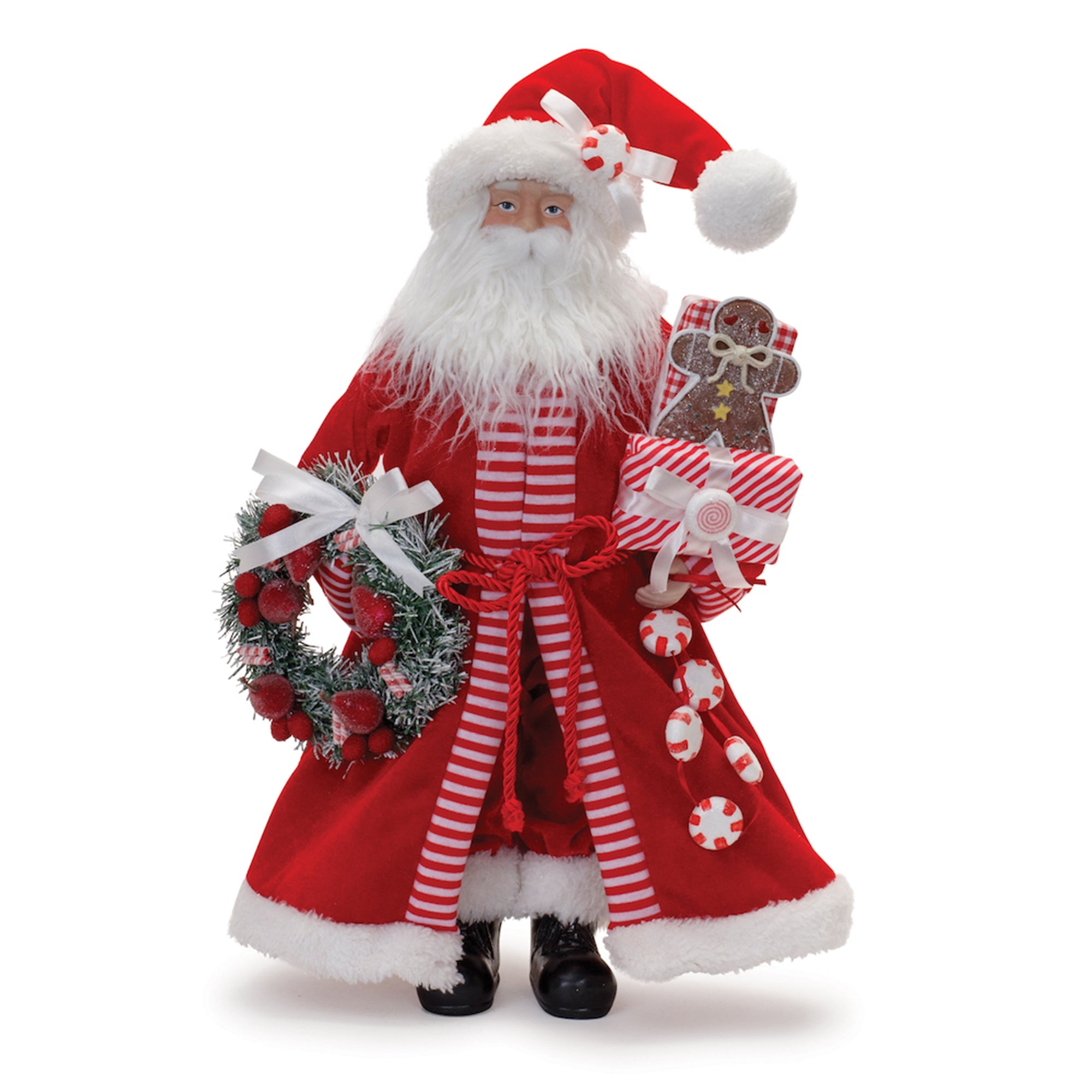 Santa 20”H Fabric/