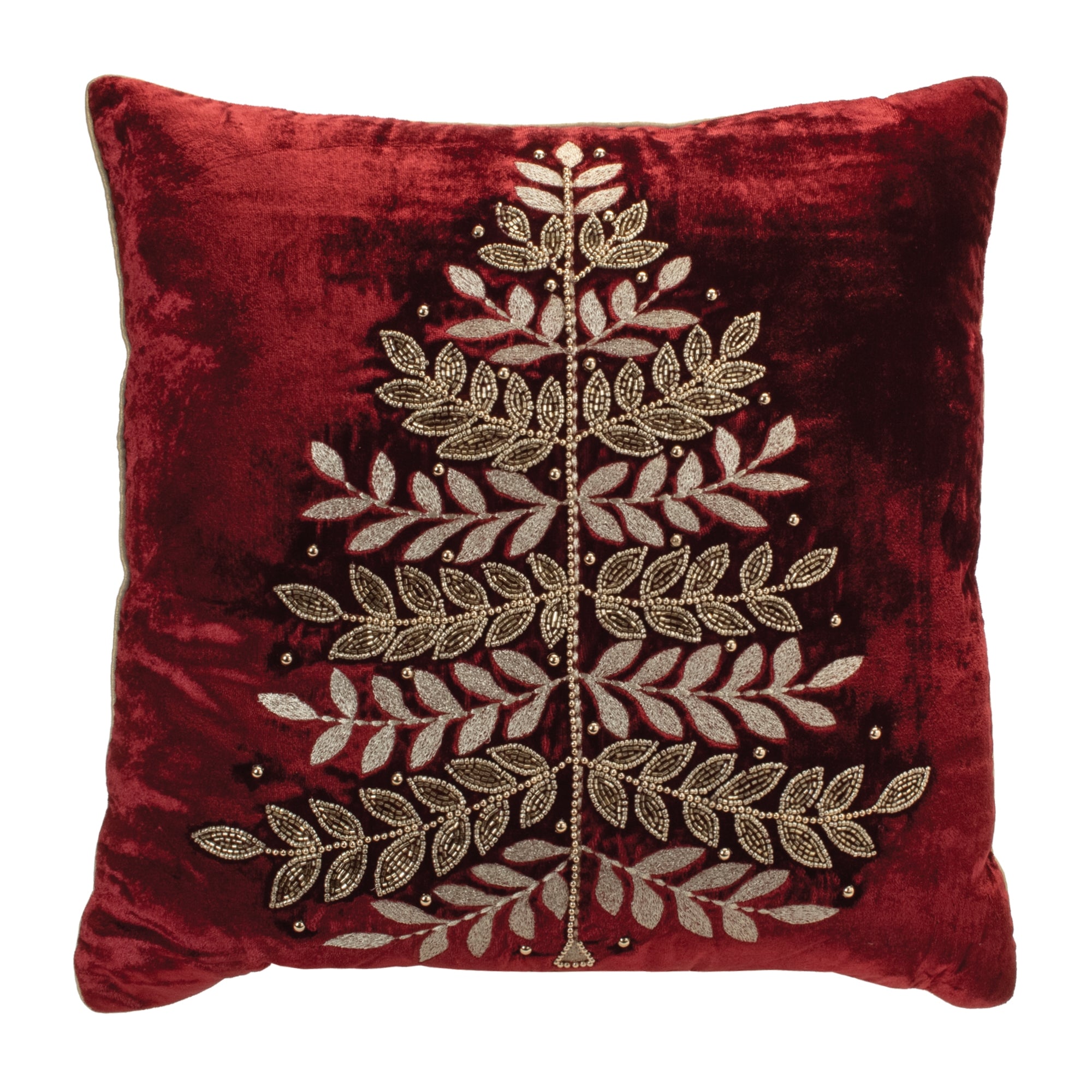 Tree Pillow 18”SQ Polyester