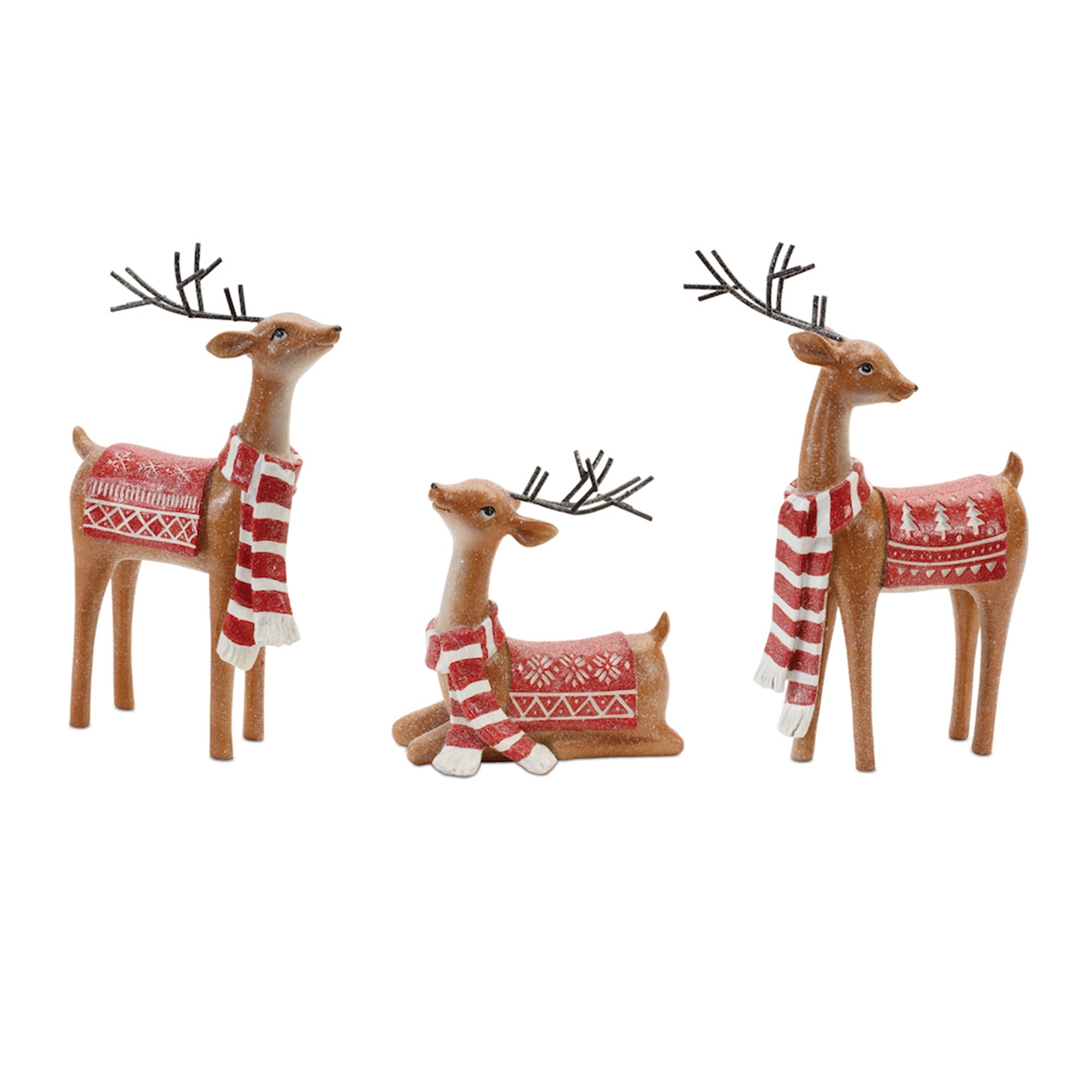 Deer (3 Asst) 5"H, 8.5"H Resin