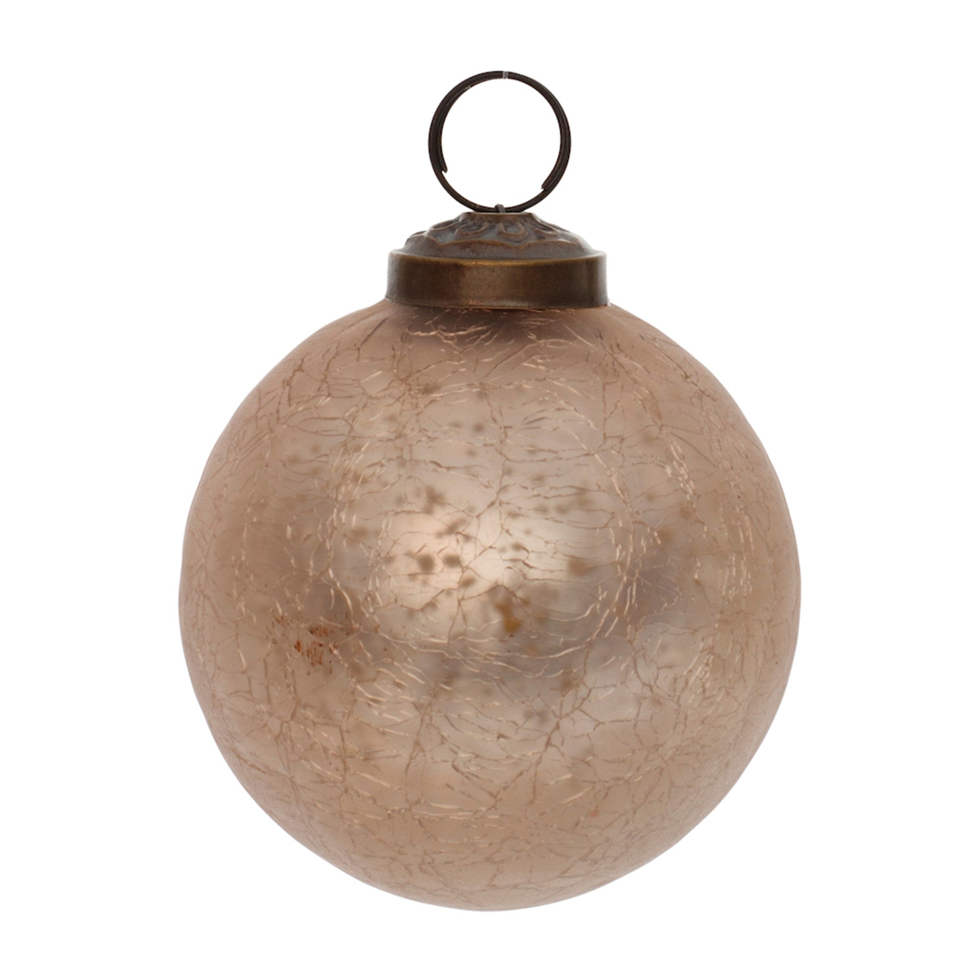 Ball Ornament 3”D Glass