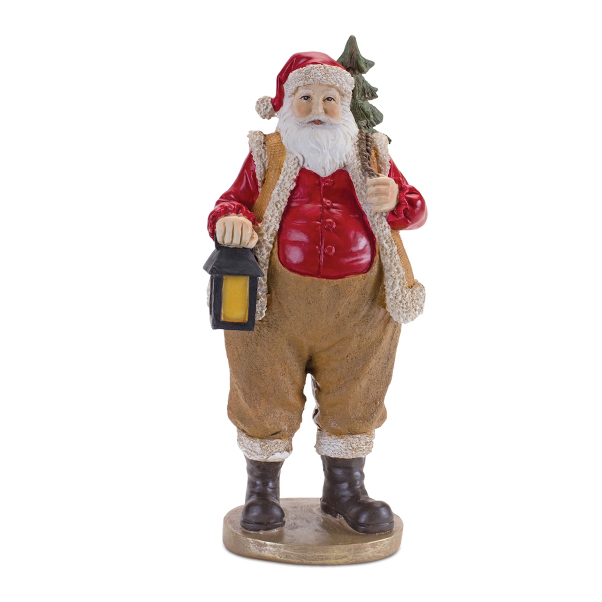 Santa 9.5”H Resin