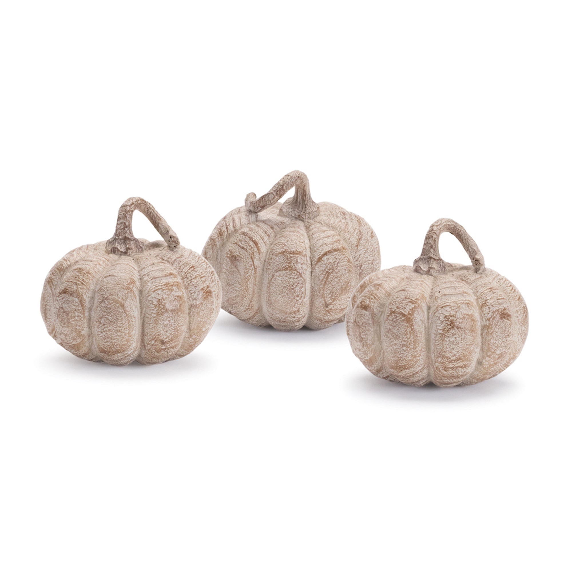 Pumpkin (Box of 3) 3.25”H Resin