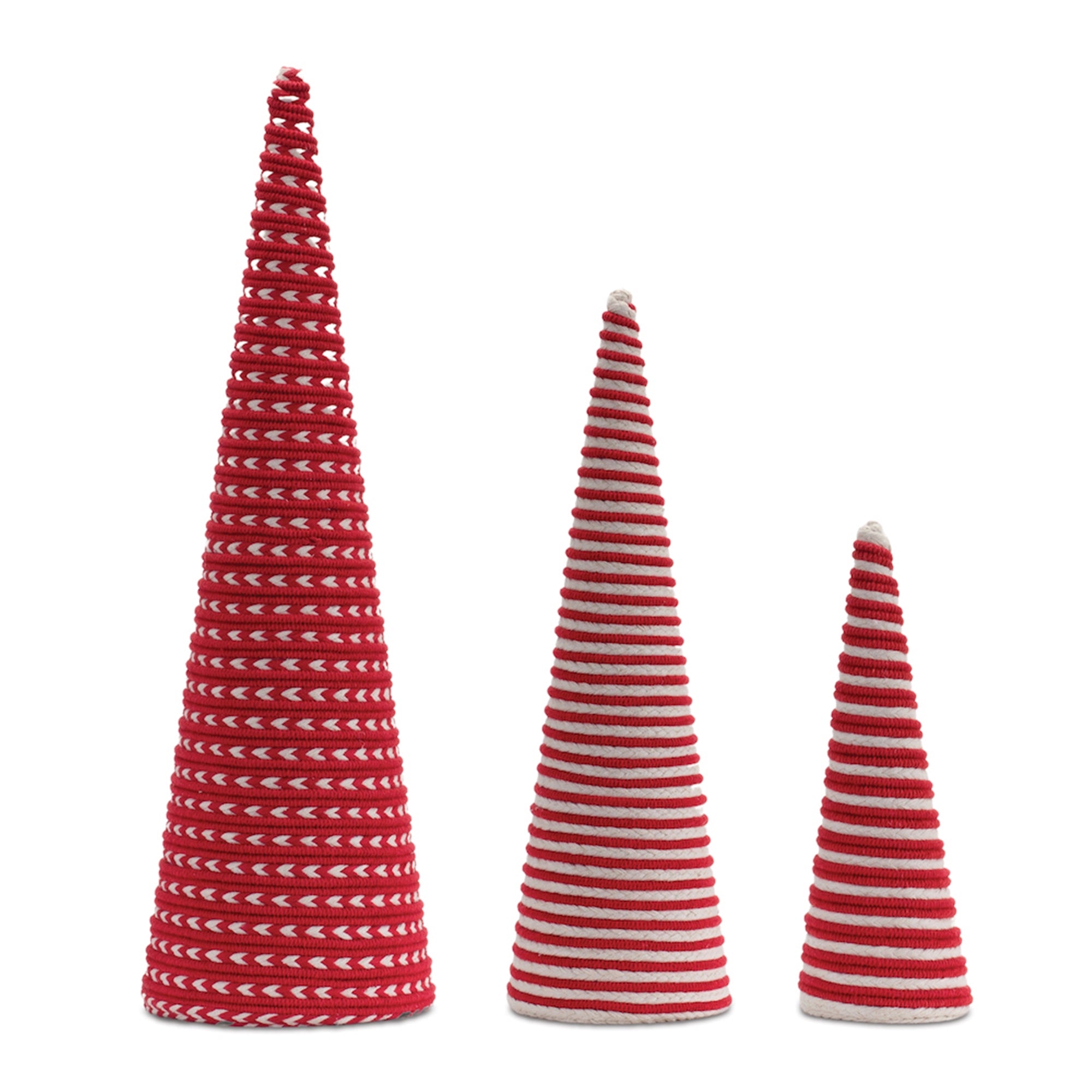 Tree Form (Set of 3) 12.5"H, 18.5"H, 24.5"H Iron/Cotton