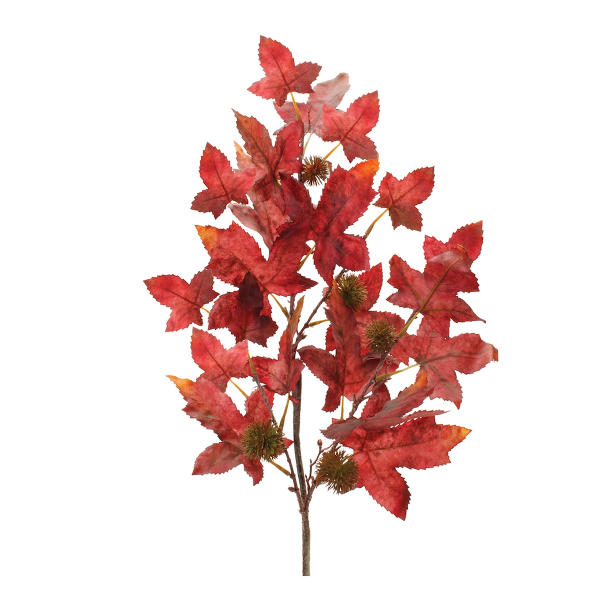 Maple Leaf Spray 30”H Polyester