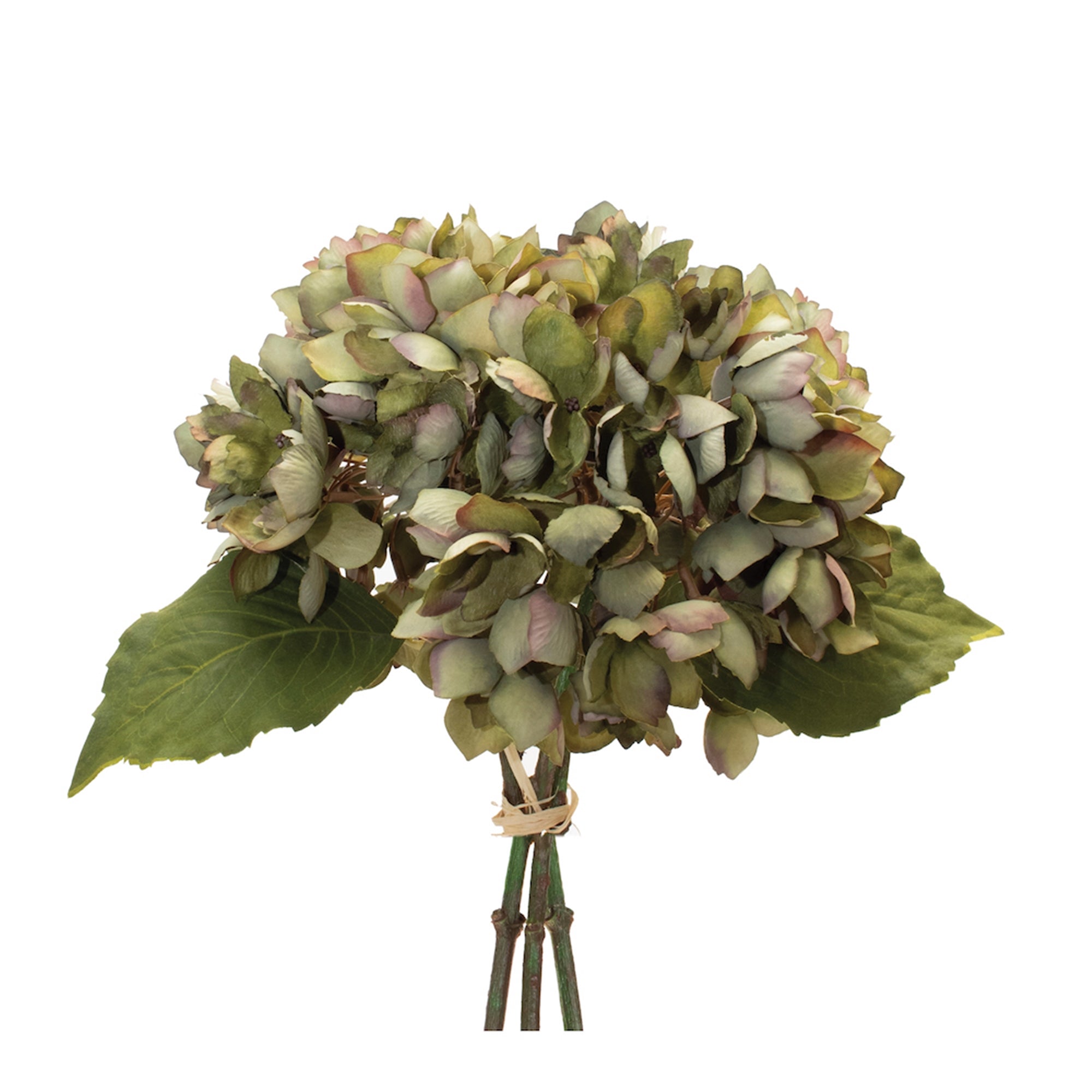Hydrangea Bundle 14”H Polyester