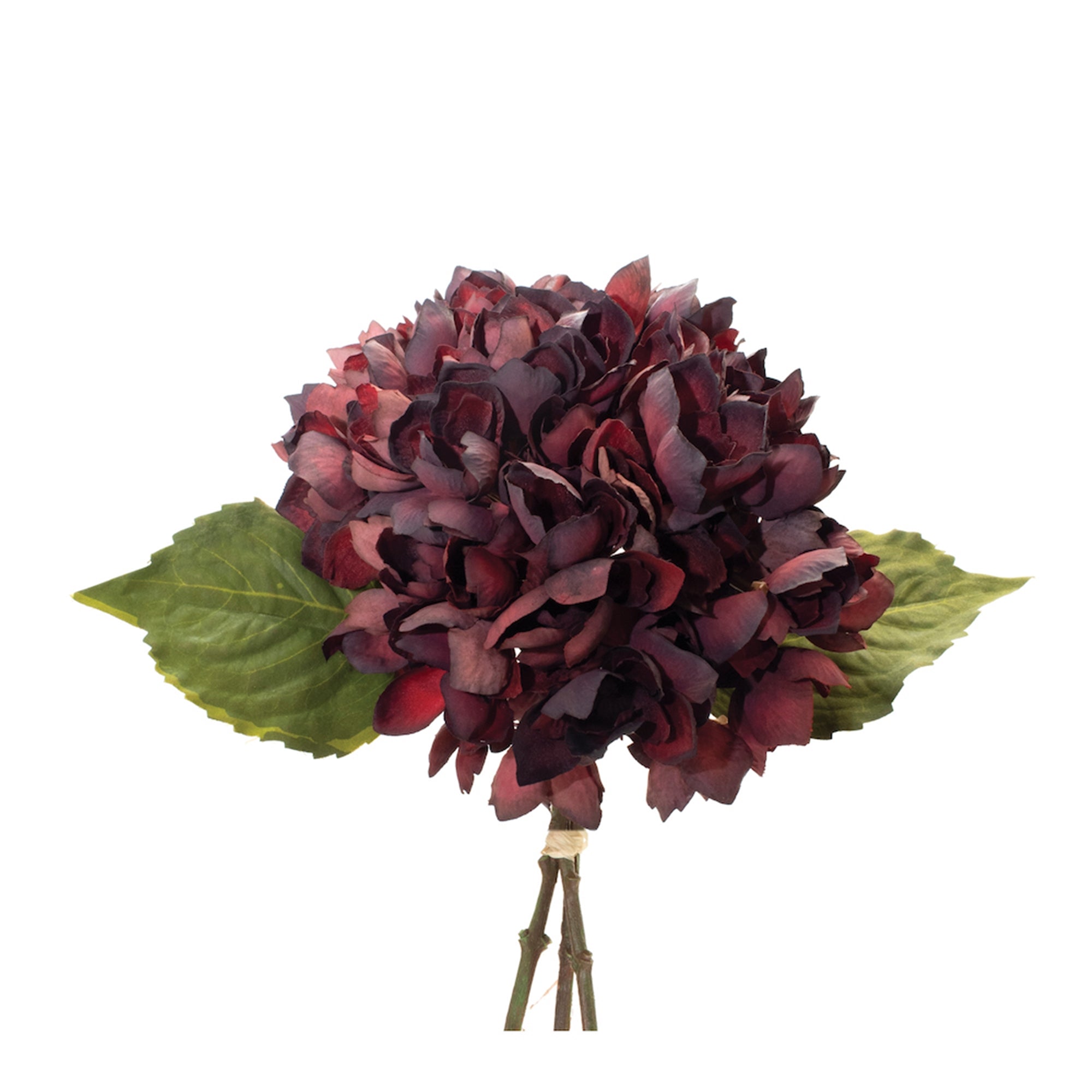 Hydrangea Bundle 14”H Polyester