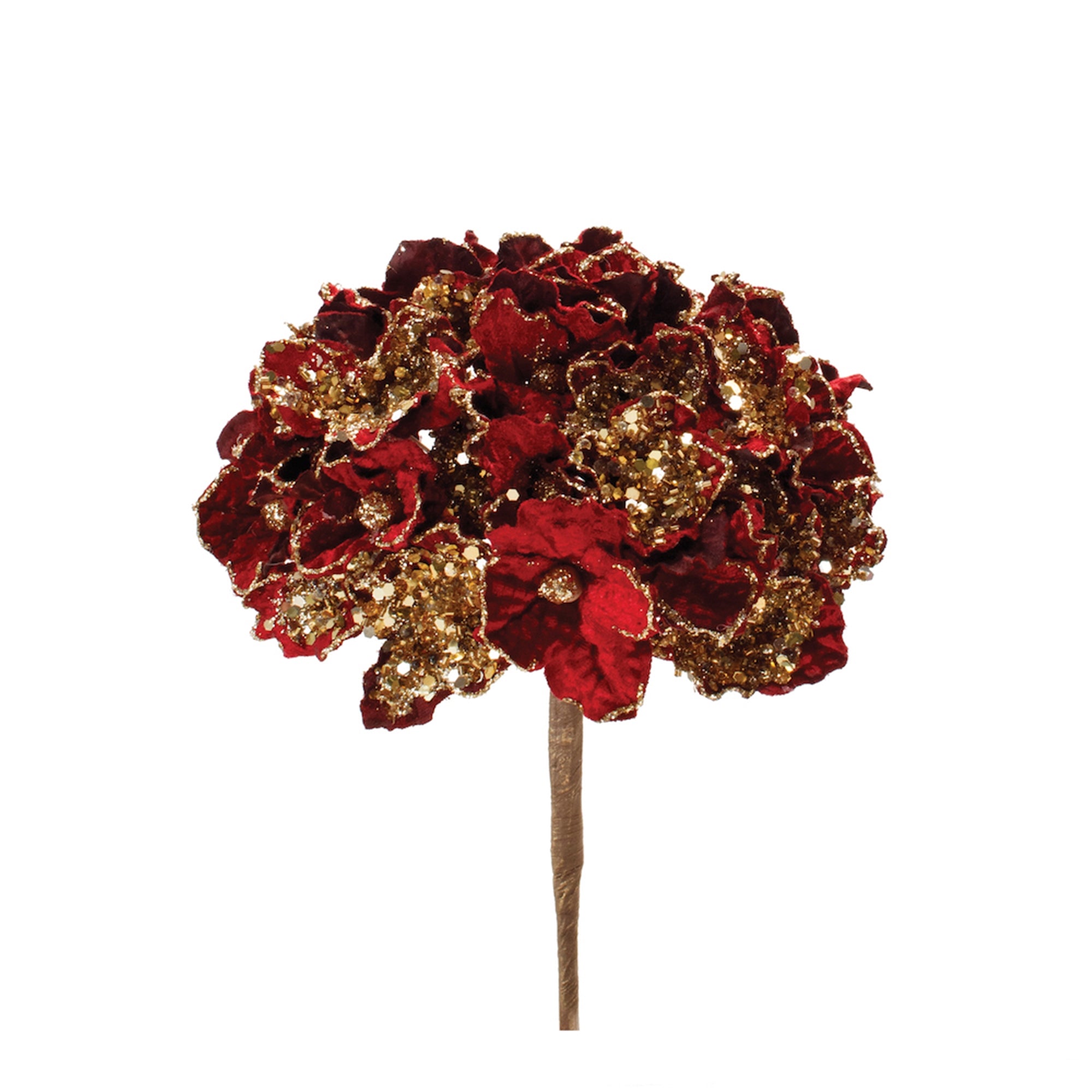 Hydrangea Stem 29.5”H Polyester