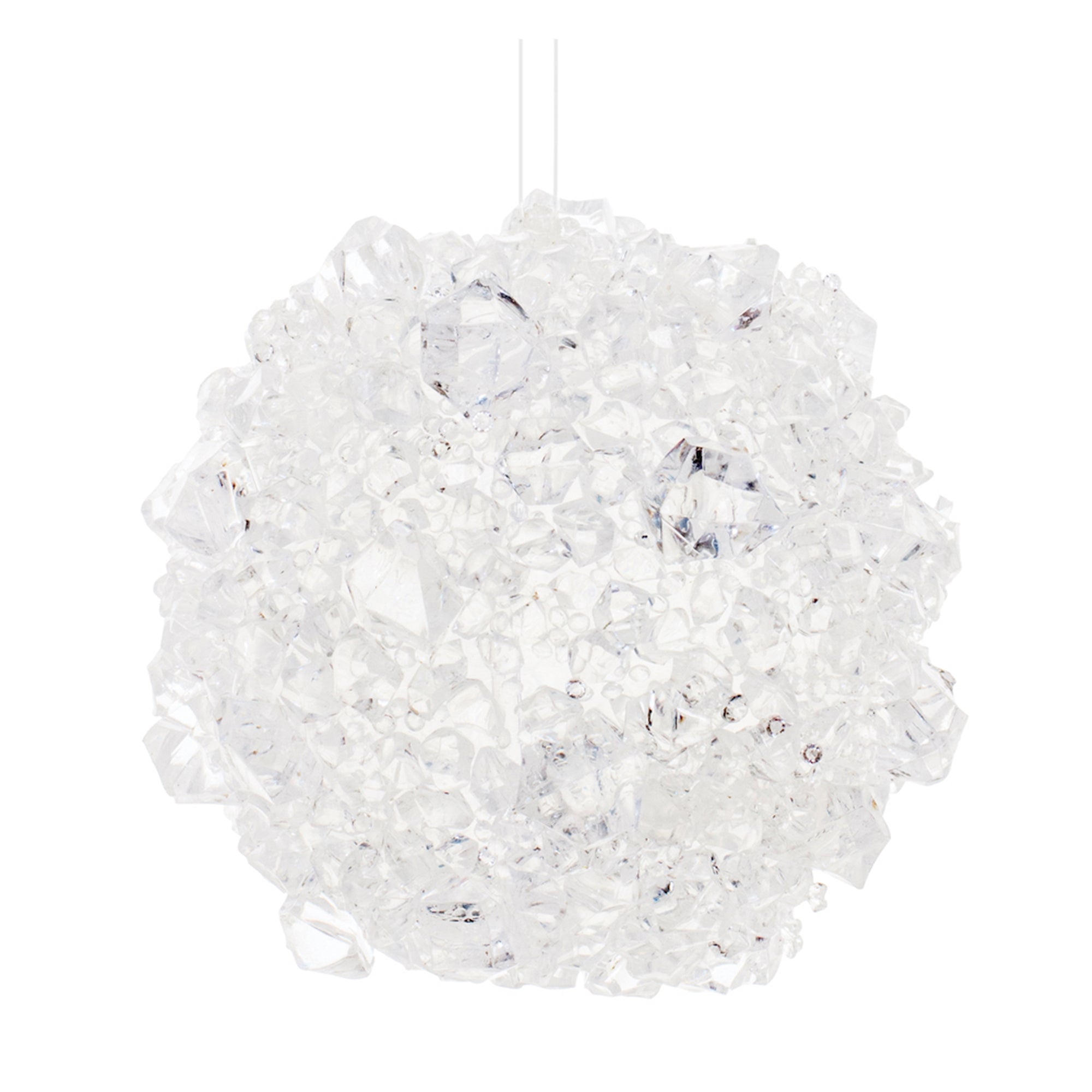 Snowball Ornament 4.5”D