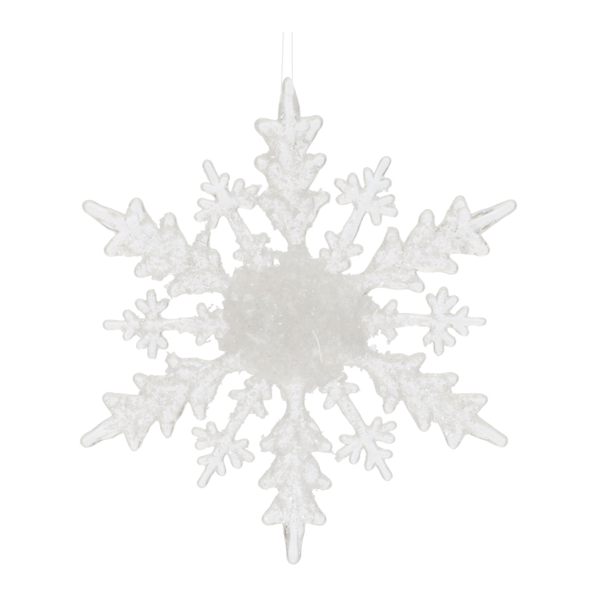 Snowflake Ornament 4”H
