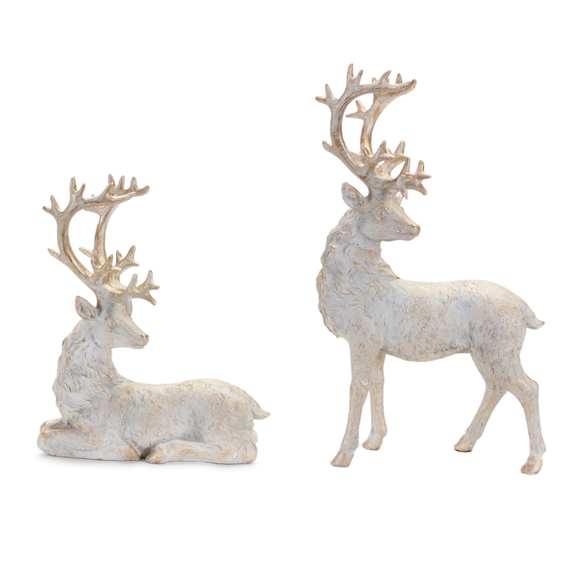 Deer (2 Asst) 9.5"H, 13.5"H Resin
