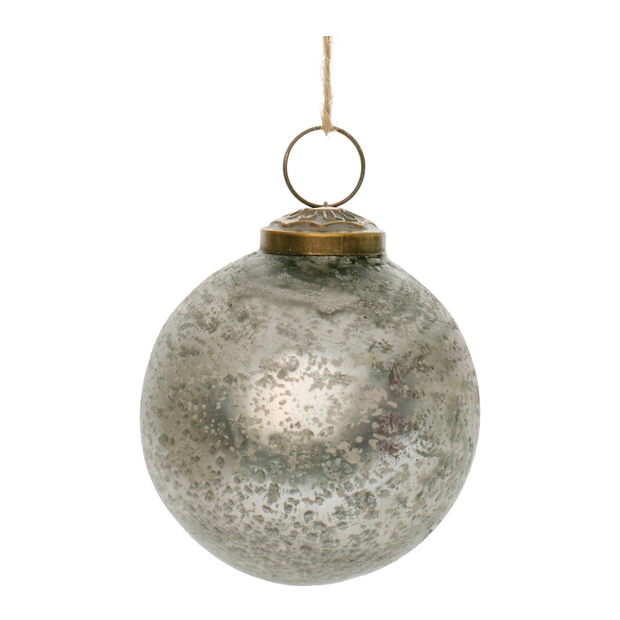 Ball Ornament 3”D Glass